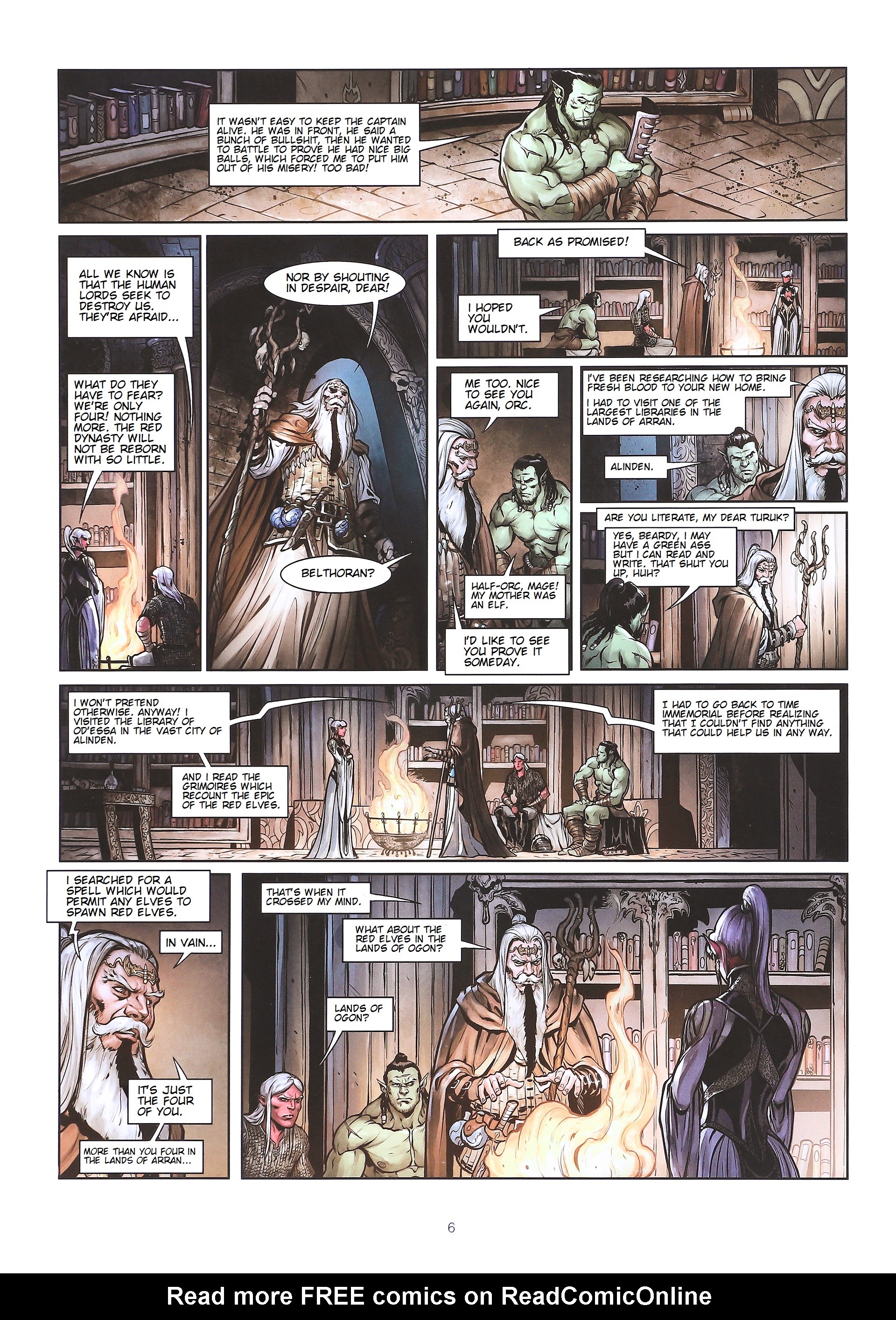 Read online Elves comic -  Issue #29 - 7