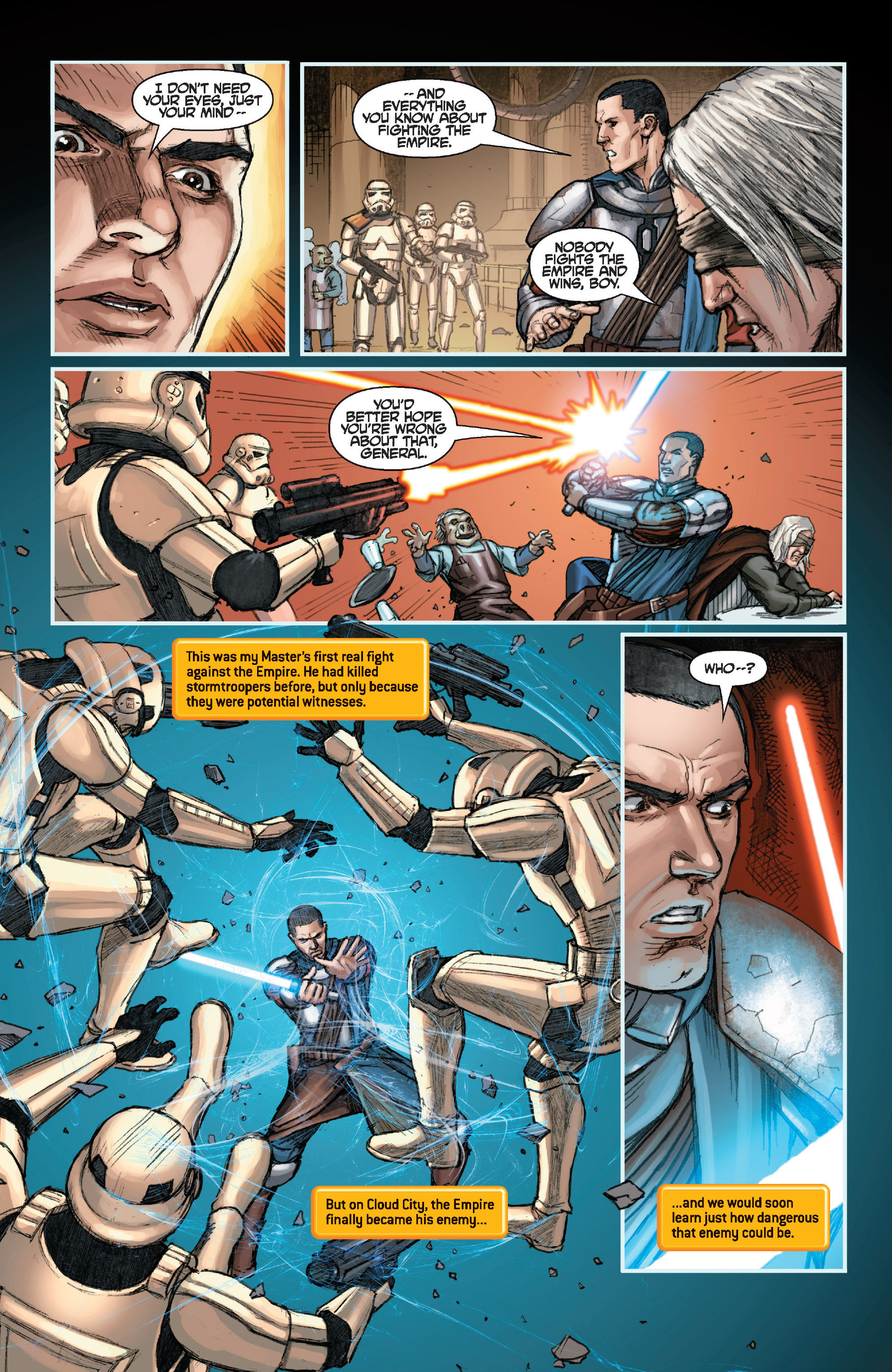 Read online Star Wars: The Force Unleashed comic -  Issue # Full - 63