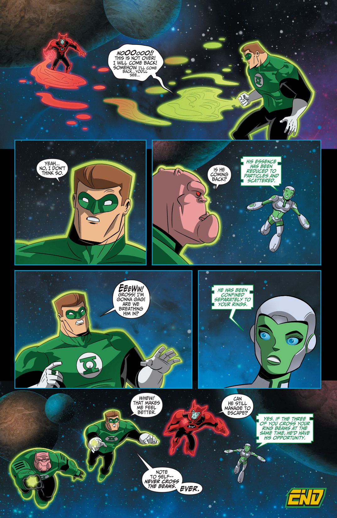 Read online Green Lantern: The Animated Series comic -  Issue #9 - 21