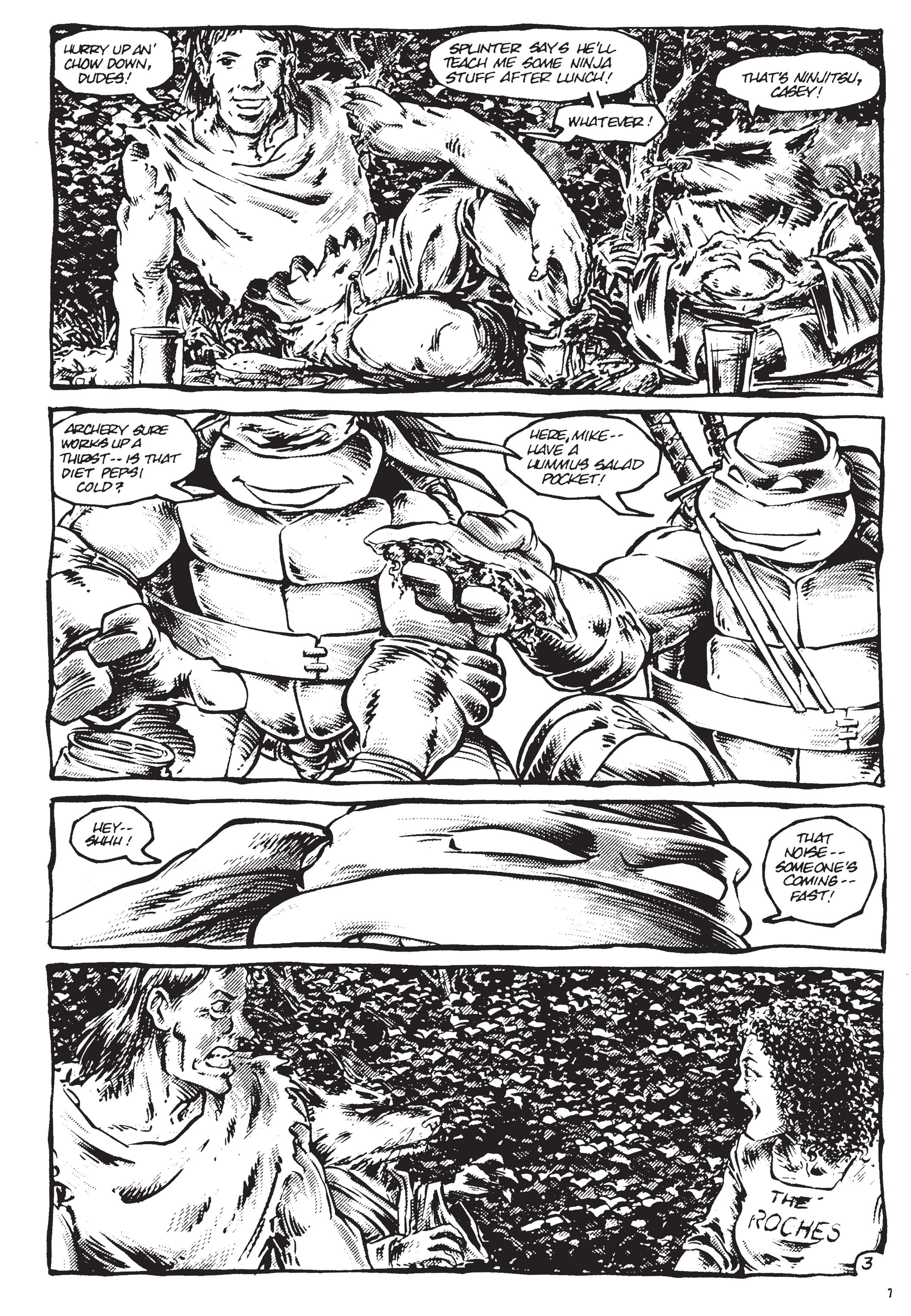 Read online Teenage Mutant Ninja Turtles: The Ultimate Collection comic -  Issue # TPB 3 (Part 1) - 7