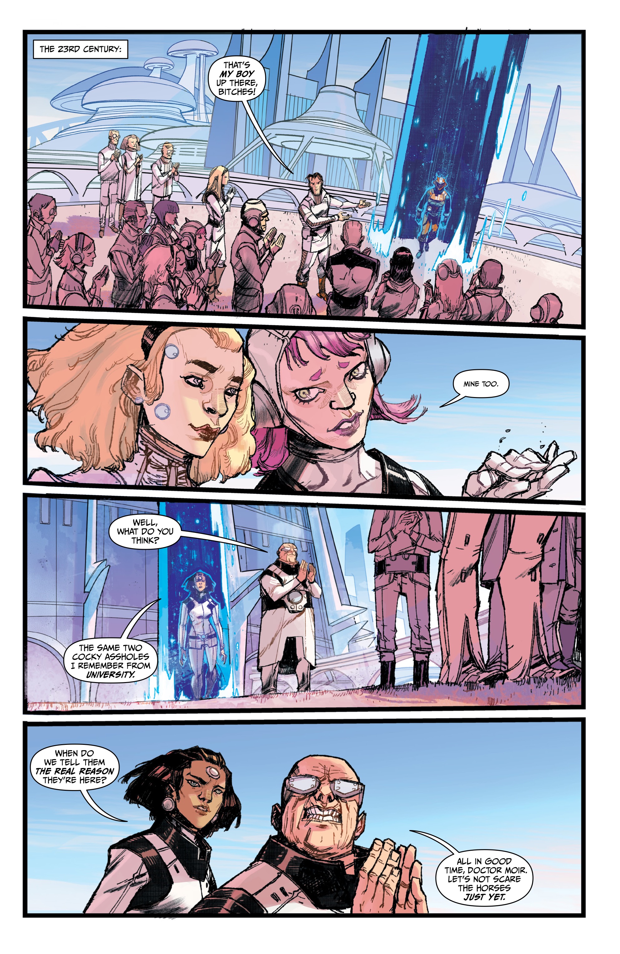 Read online Chrononauts: Futureshock comic -  Issue # _TPB - 61