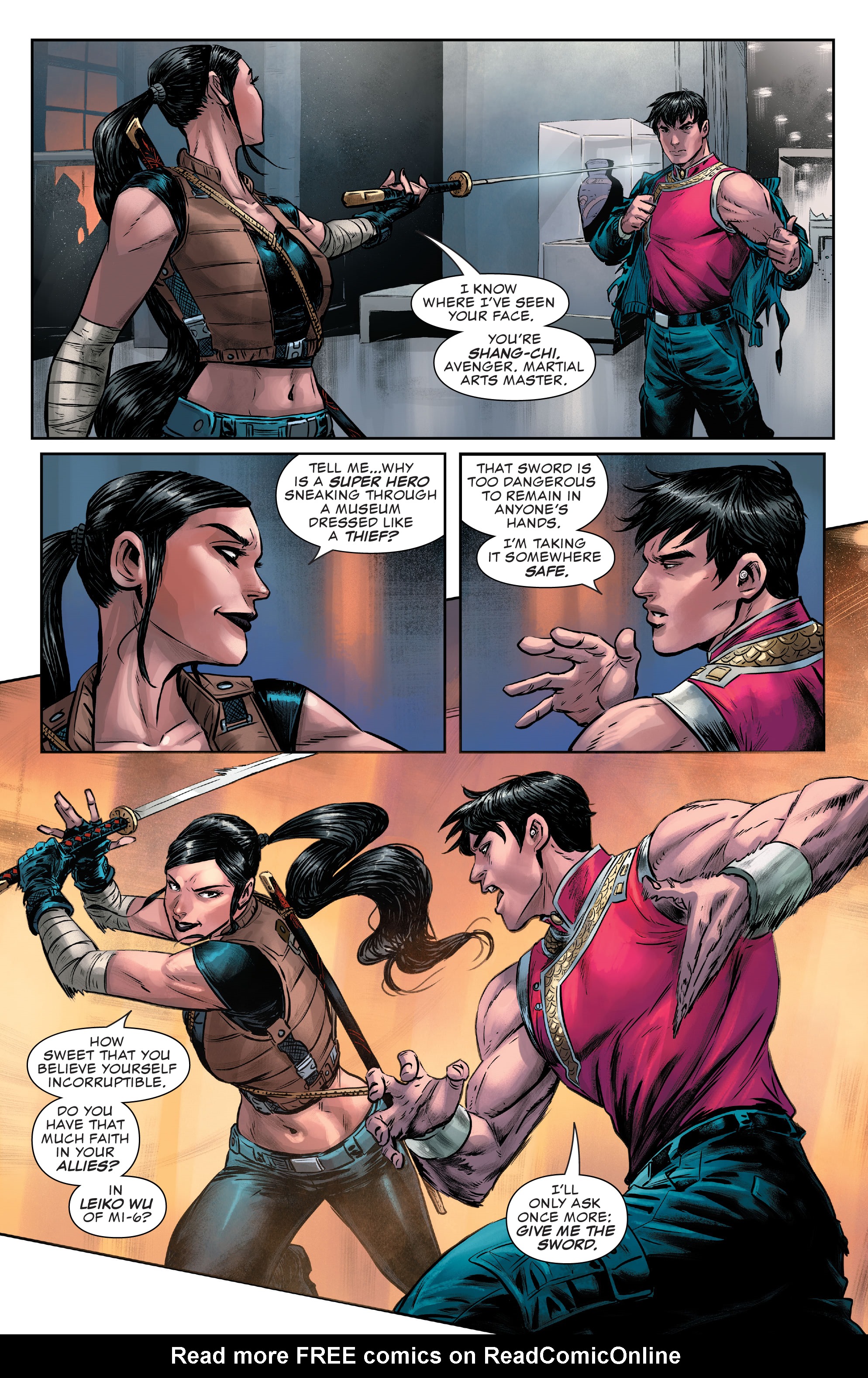 Read online Marvel-Verse: Thanos comic -  Issue #Marvel-Verse (2019) Shang-Chi - 100