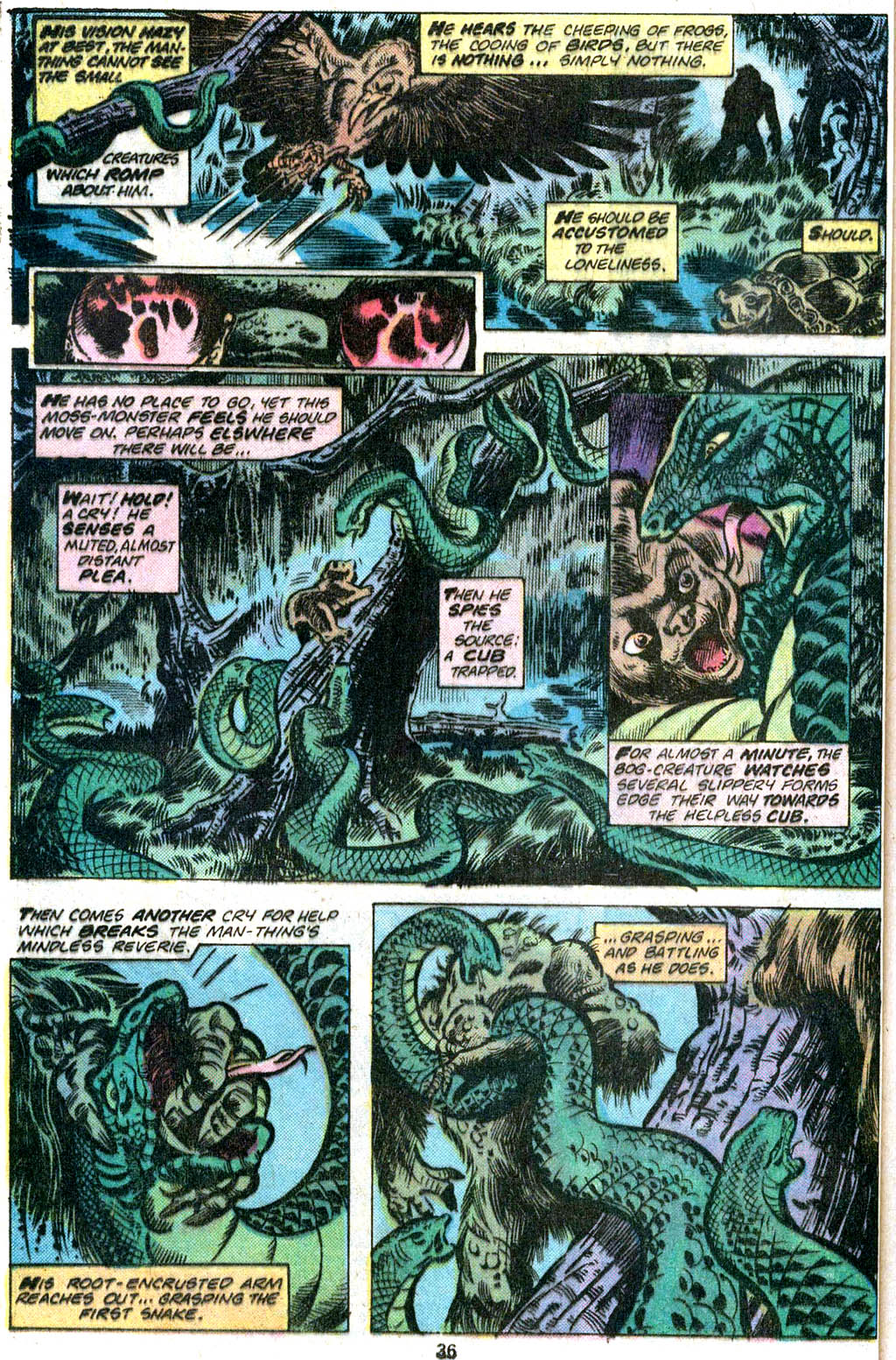 Read online Giant-Size Man-Thing comic -  Issue #5 - 28