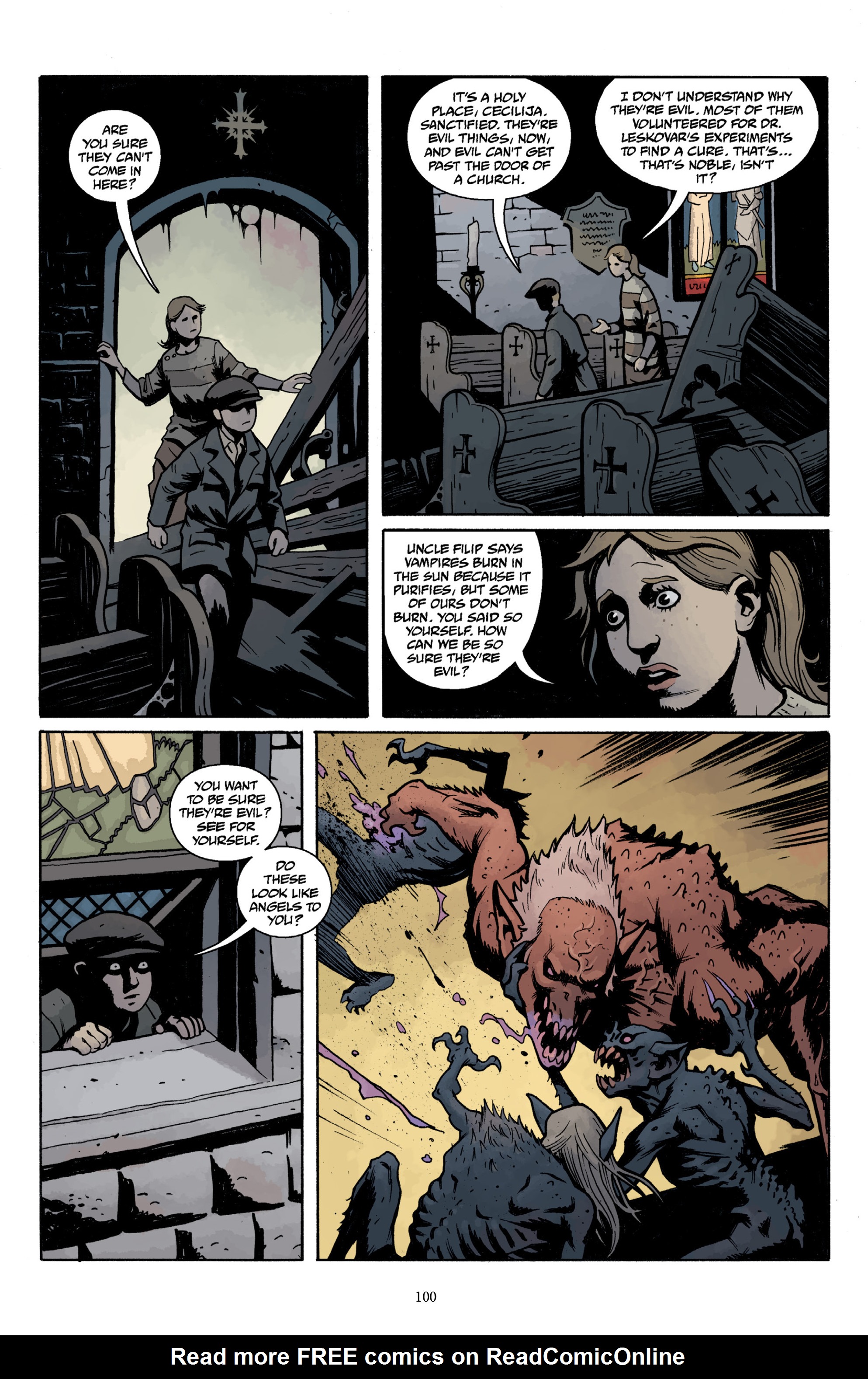 Read online Baltimore Volume 3: A Passing Stranger and Other Stories comic -  Issue # Full - 102