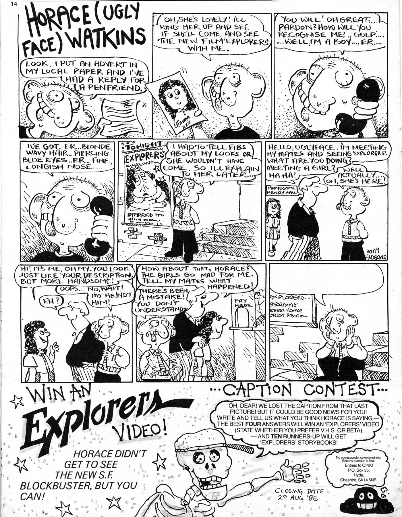 Read online Oink! comic -  Issue #8 - 13