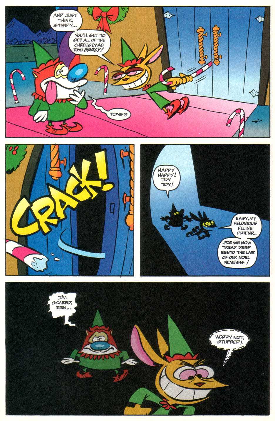 Read online The Ren & Stimpy Show Holiday Special comic -  Issue # Full - 35