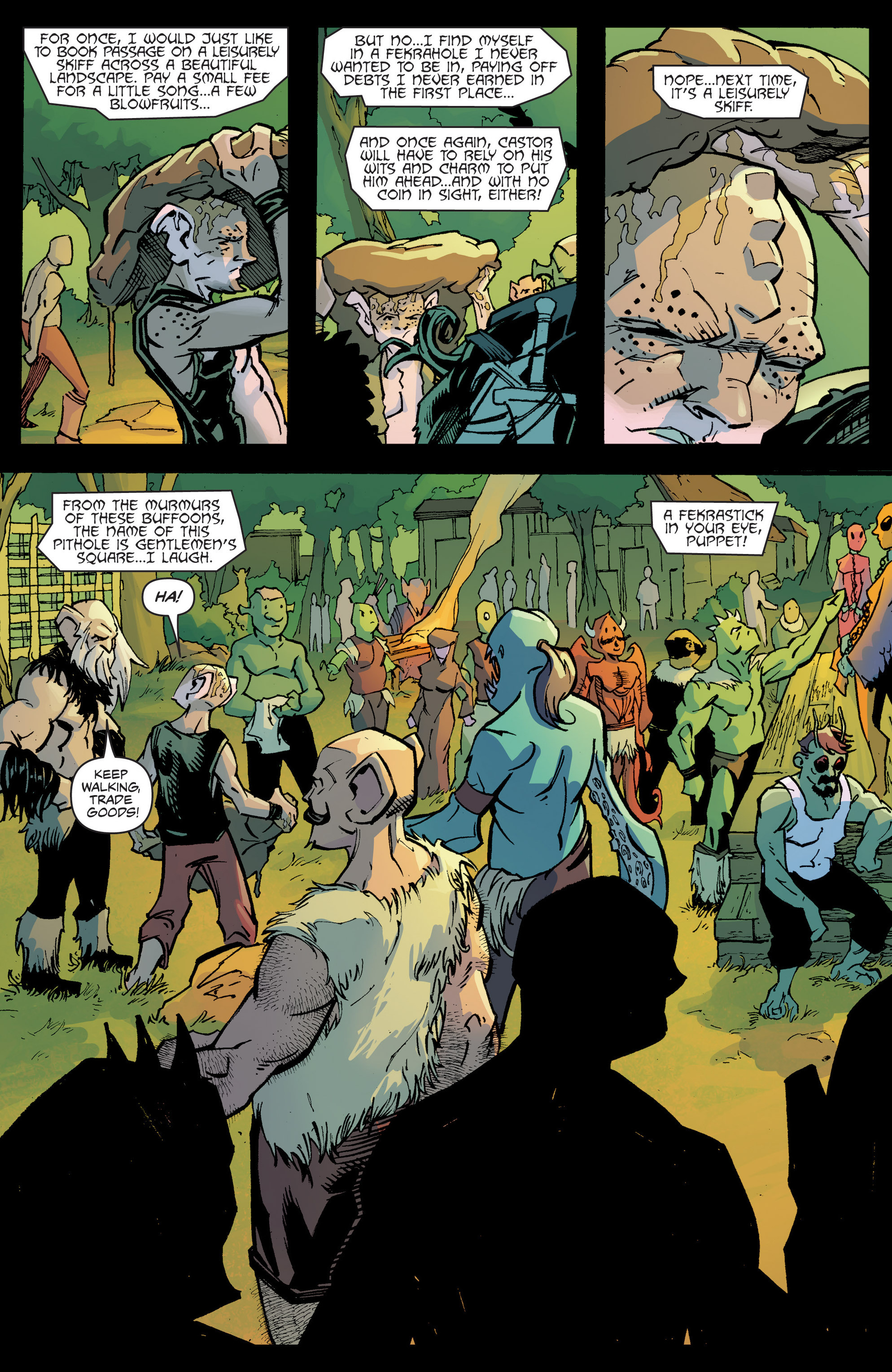 Read online Bigfoot: Sword of the Earthman (2015) comic -  Issue #4 - 10