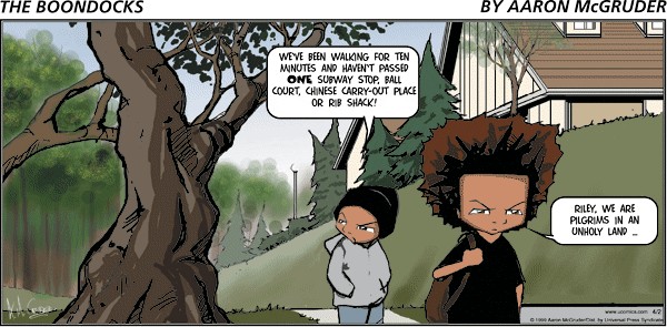 Read online The Boondocks Collection comic -  Issue # Year 2006 (Colored Reruns) - 7