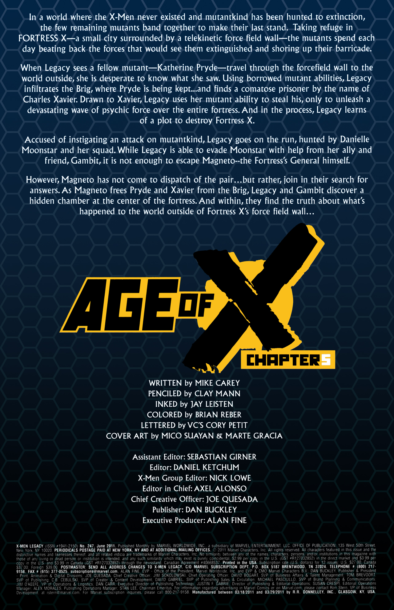 Read online X-Men Legacy (2008) comic -  Issue #247 - 4