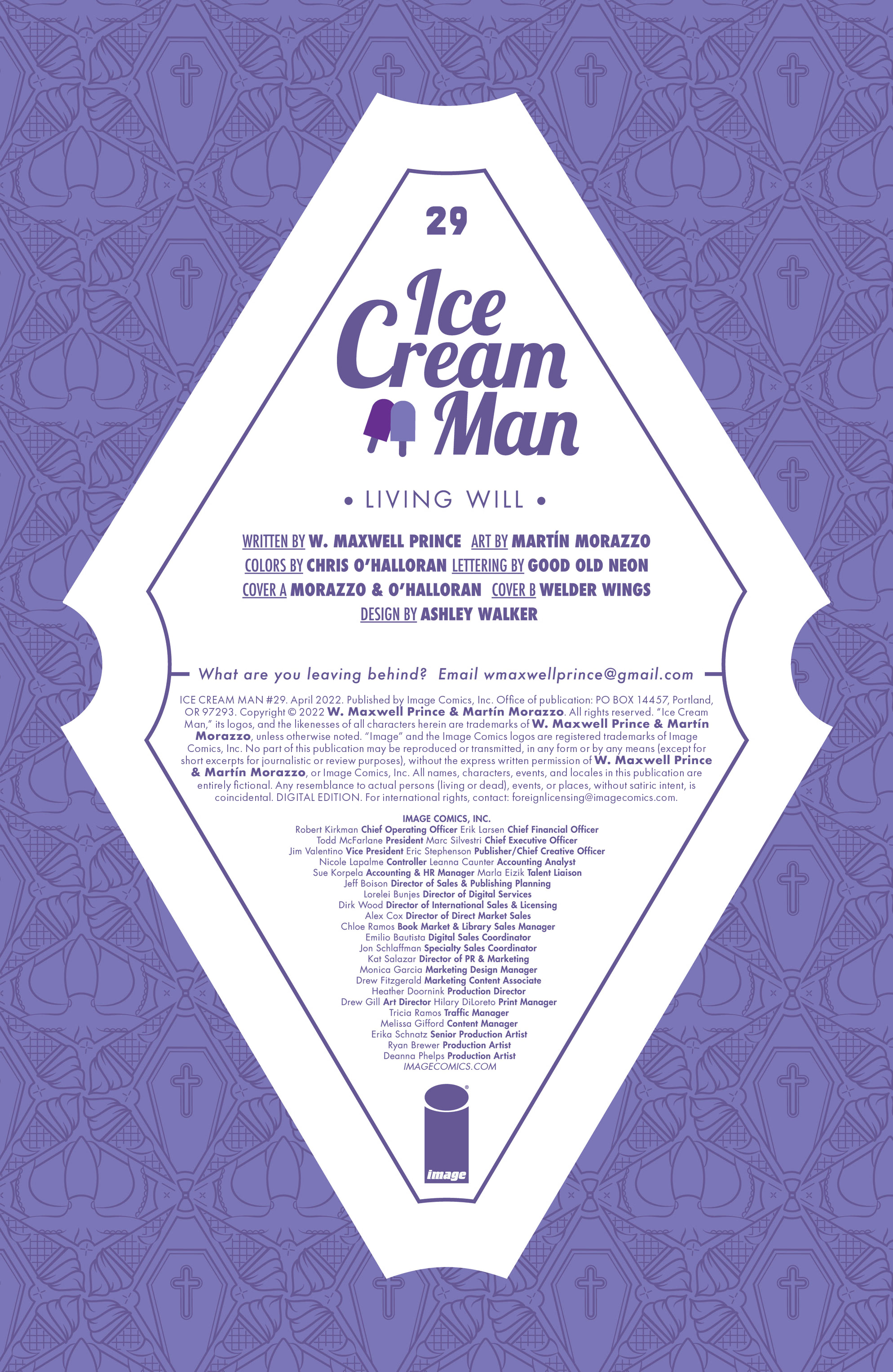 Read online Ice Cream Man comic -  Issue #29 - 2
