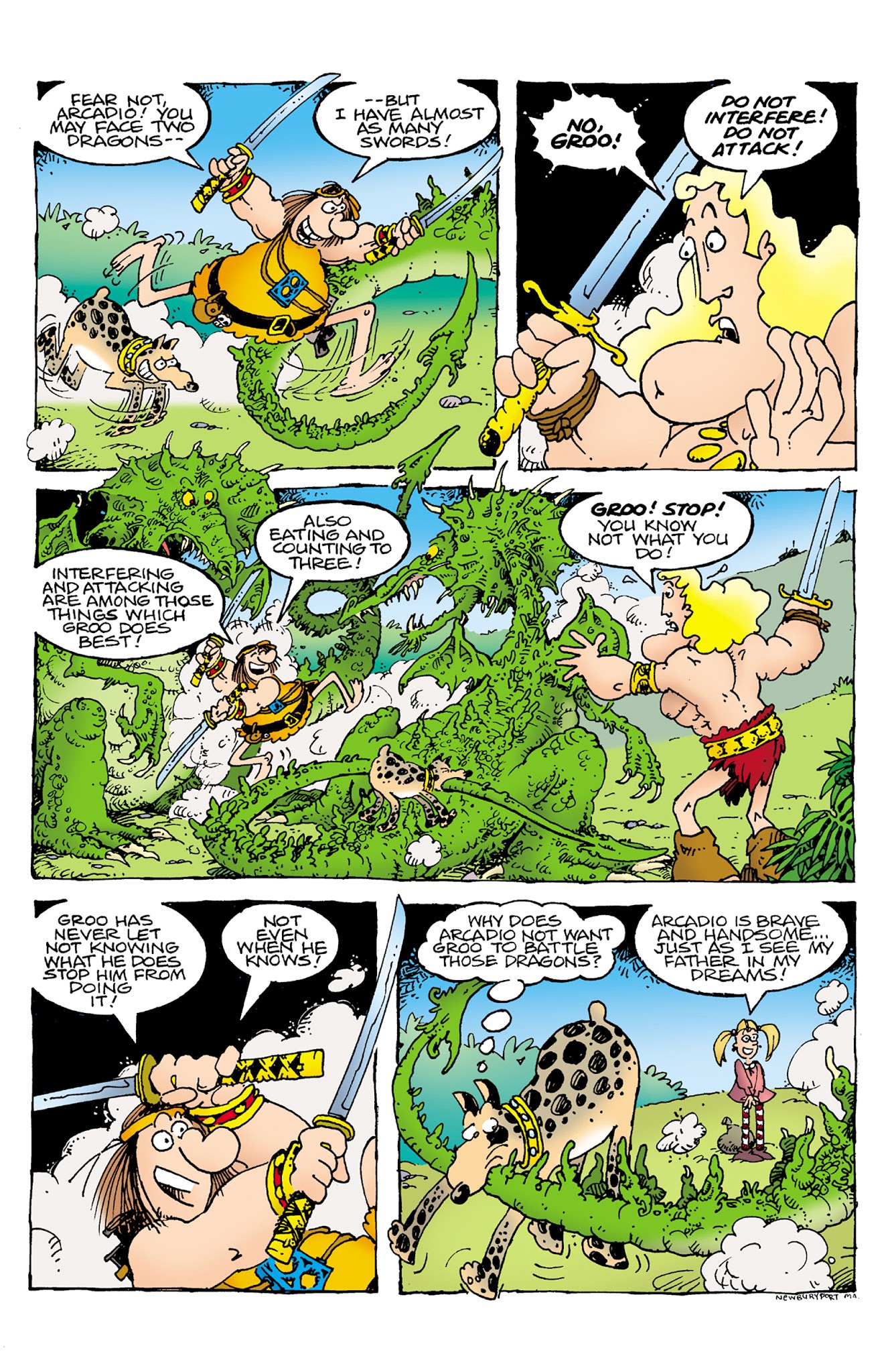Read online Groo: Friends and Foes comic -  Issue #4 - 7