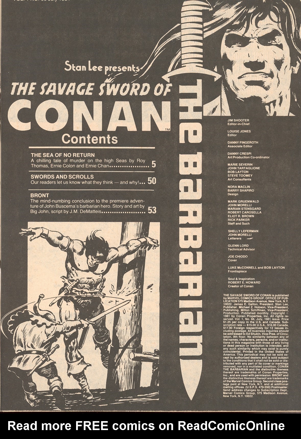 Read online The Savage Sword Of Conan comic -  Issue #66 - 3
