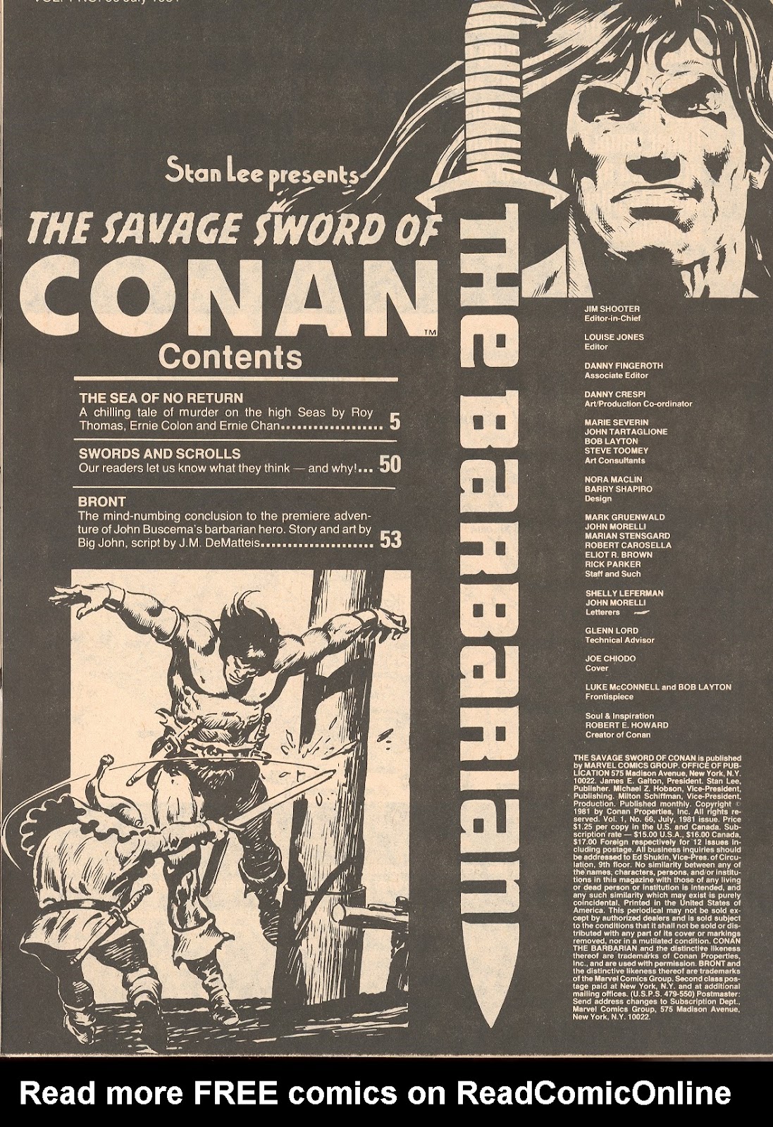 The Savage Sword Of Conan issue 66 - Page 3