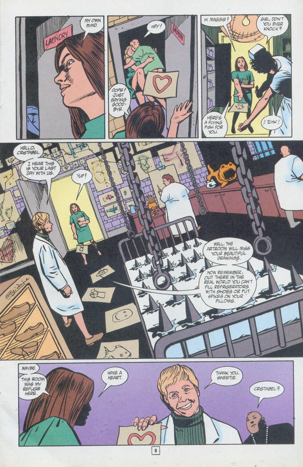Read online Kid Eternity (1993) comic -  Issue #8 - 8