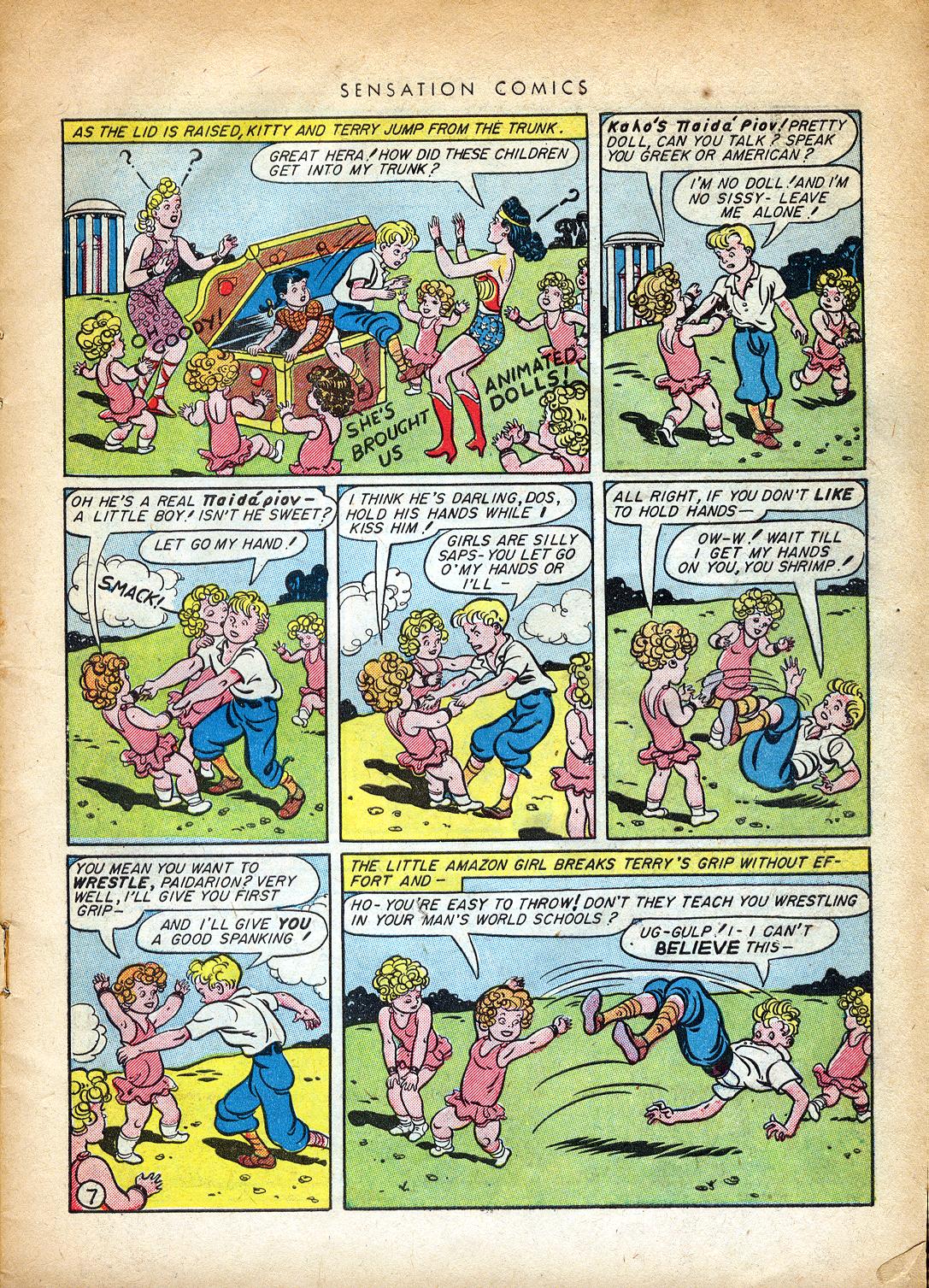 Read online Sensation (Mystery) Comics comic -  Issue #37 - 9