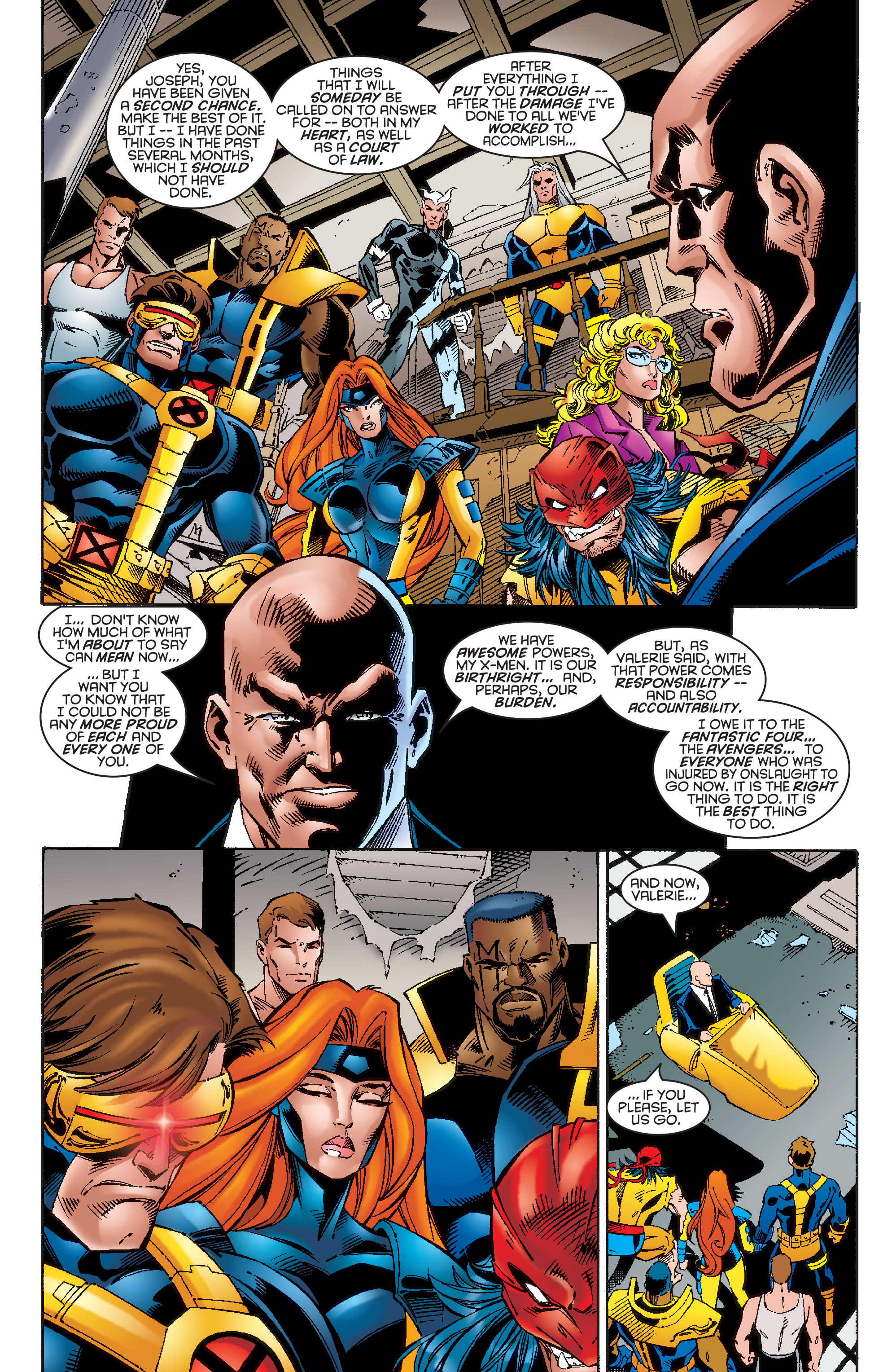 Read online X-Men: The Complete Onslaught Epic comic -  Issue # TPB 4 - 169