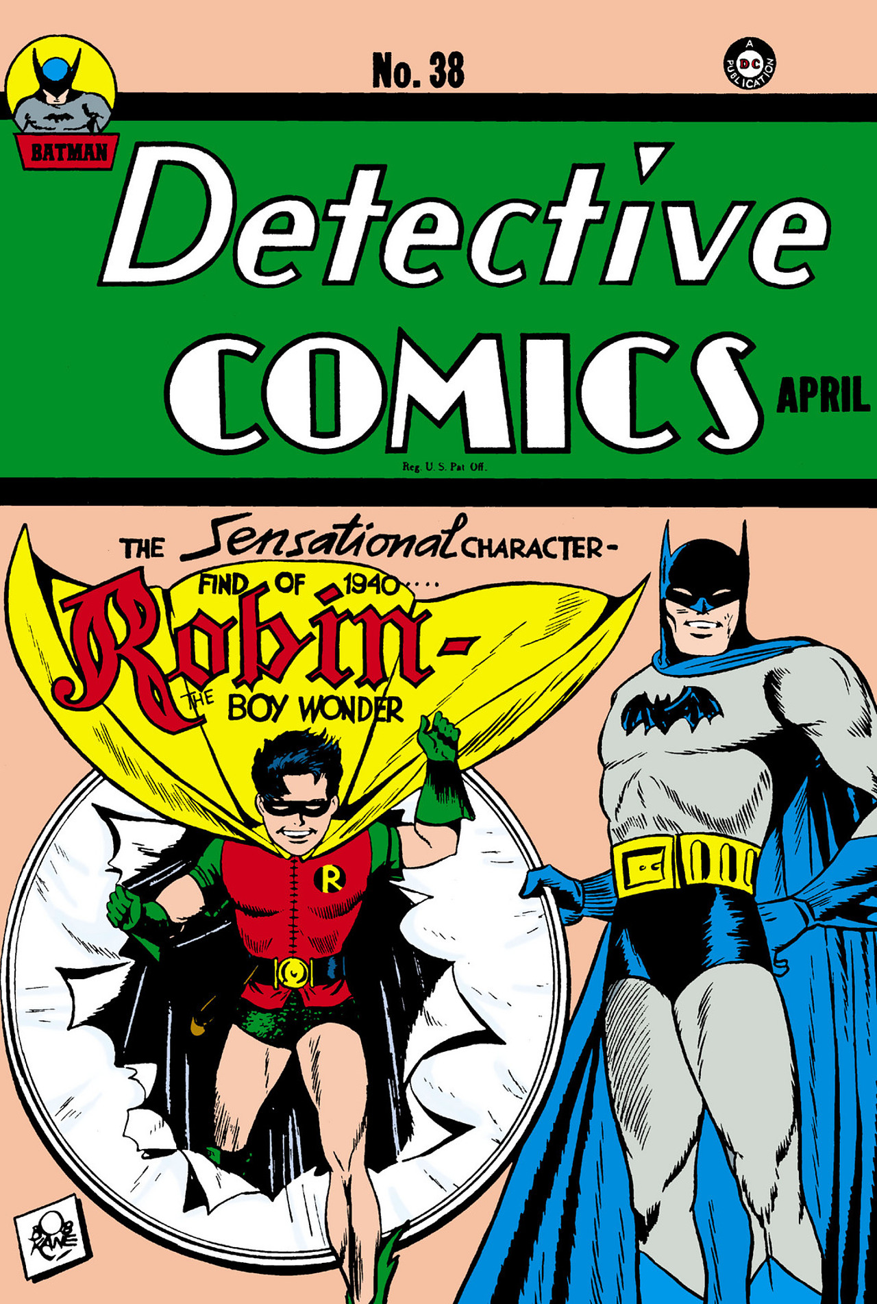Read online Detective Comics (1937) comic -  Issue #38 - 1