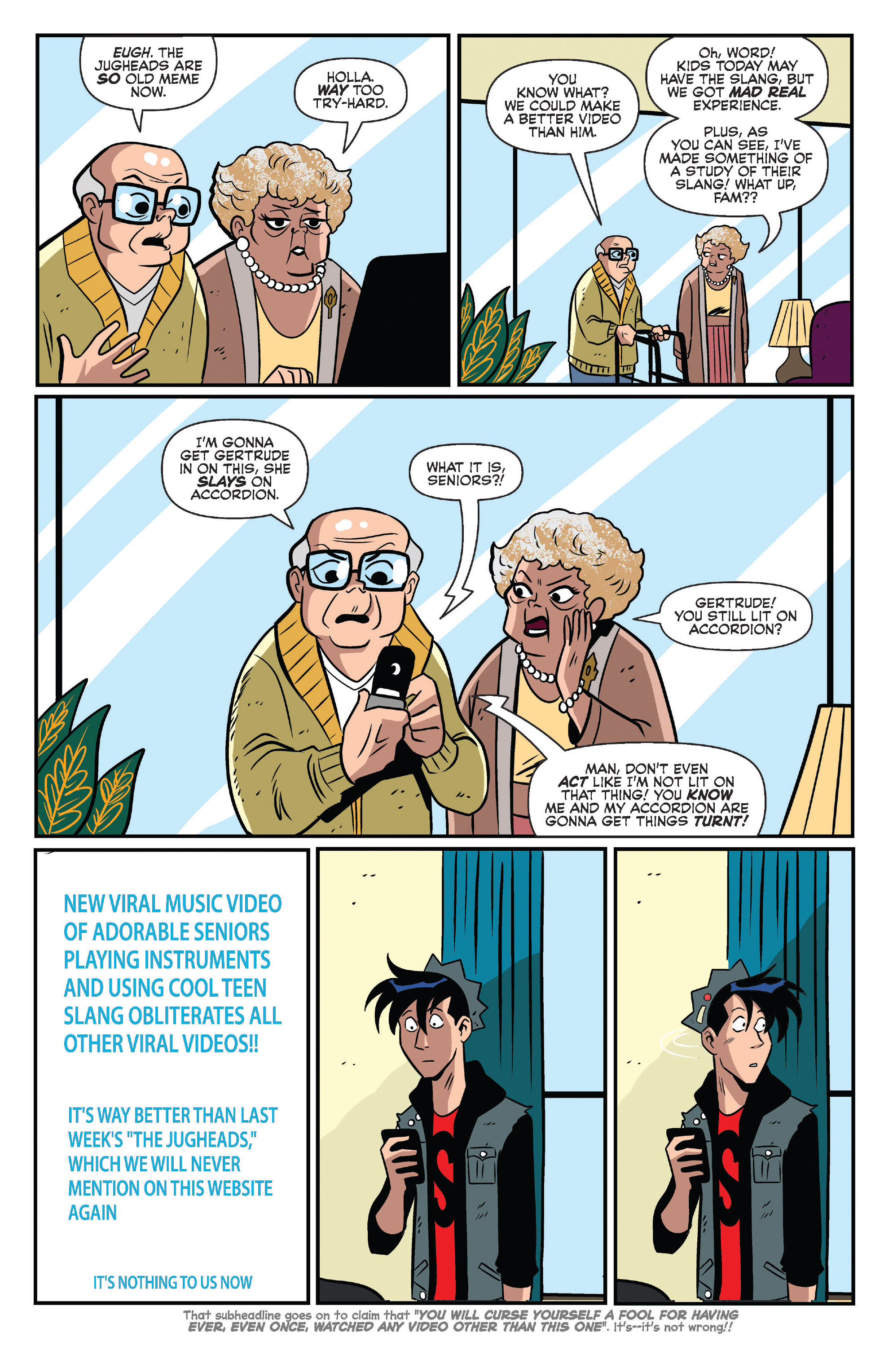 Read online Jughead (2015) comic -  Issue #14 - 15