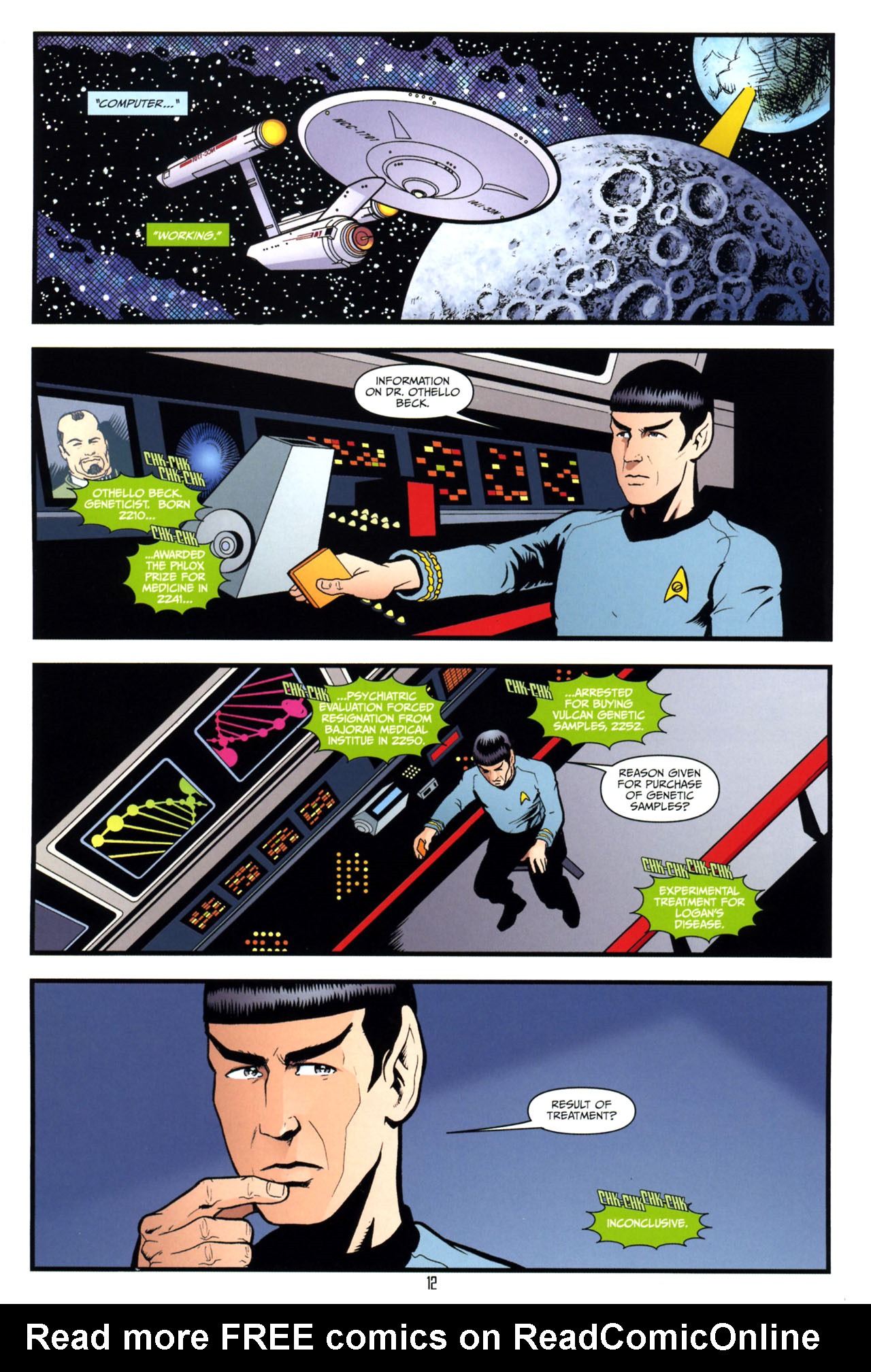 Read online Star Trek: Year Four comic -  Issue #1 - 14