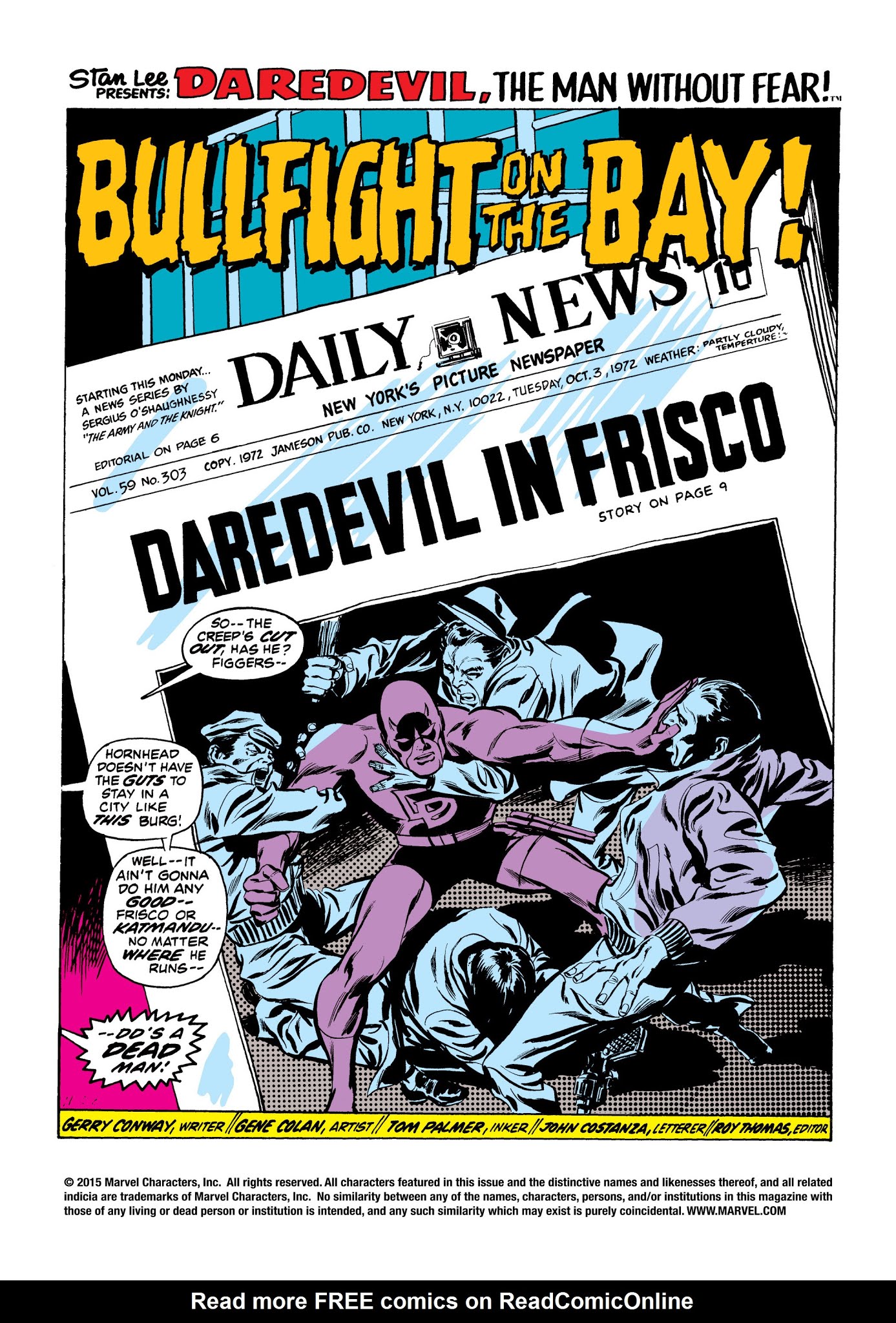 Read online Marvel Masterworks: Daredevil comic -  Issue # TPB 9 - 22
