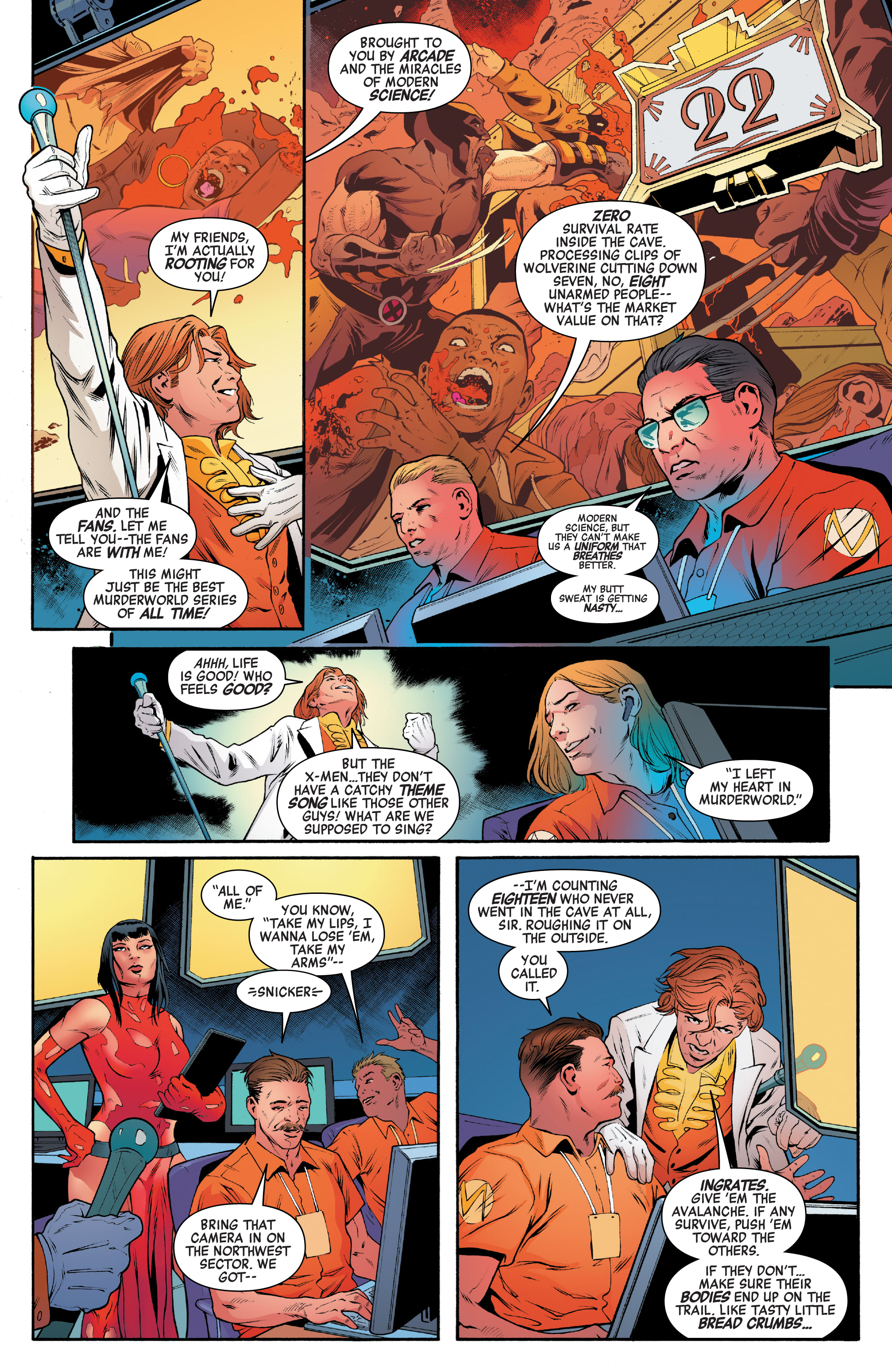 Read online Murderworld: Wolverine comic -  Issue #1 - 12