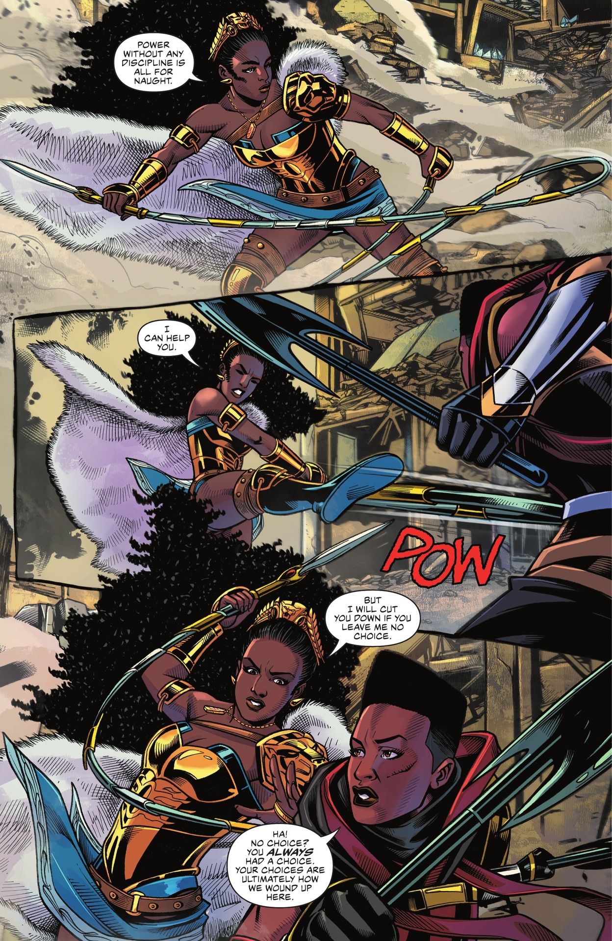 Read online Nubia: Queen of the Amazons comic -  Issue #3 - 14