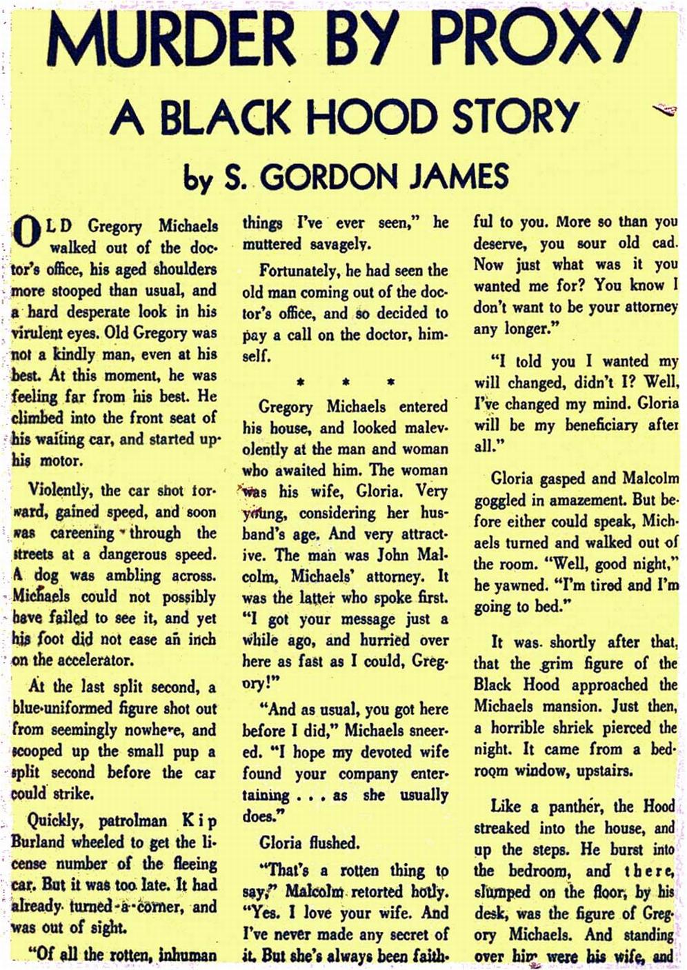 Read online Black Hood Comics comic -  Issue #14 - 32