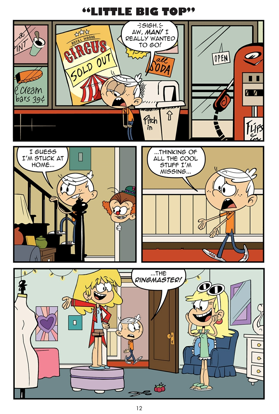 Read online The Loud House comic -  Issue #8 - 12