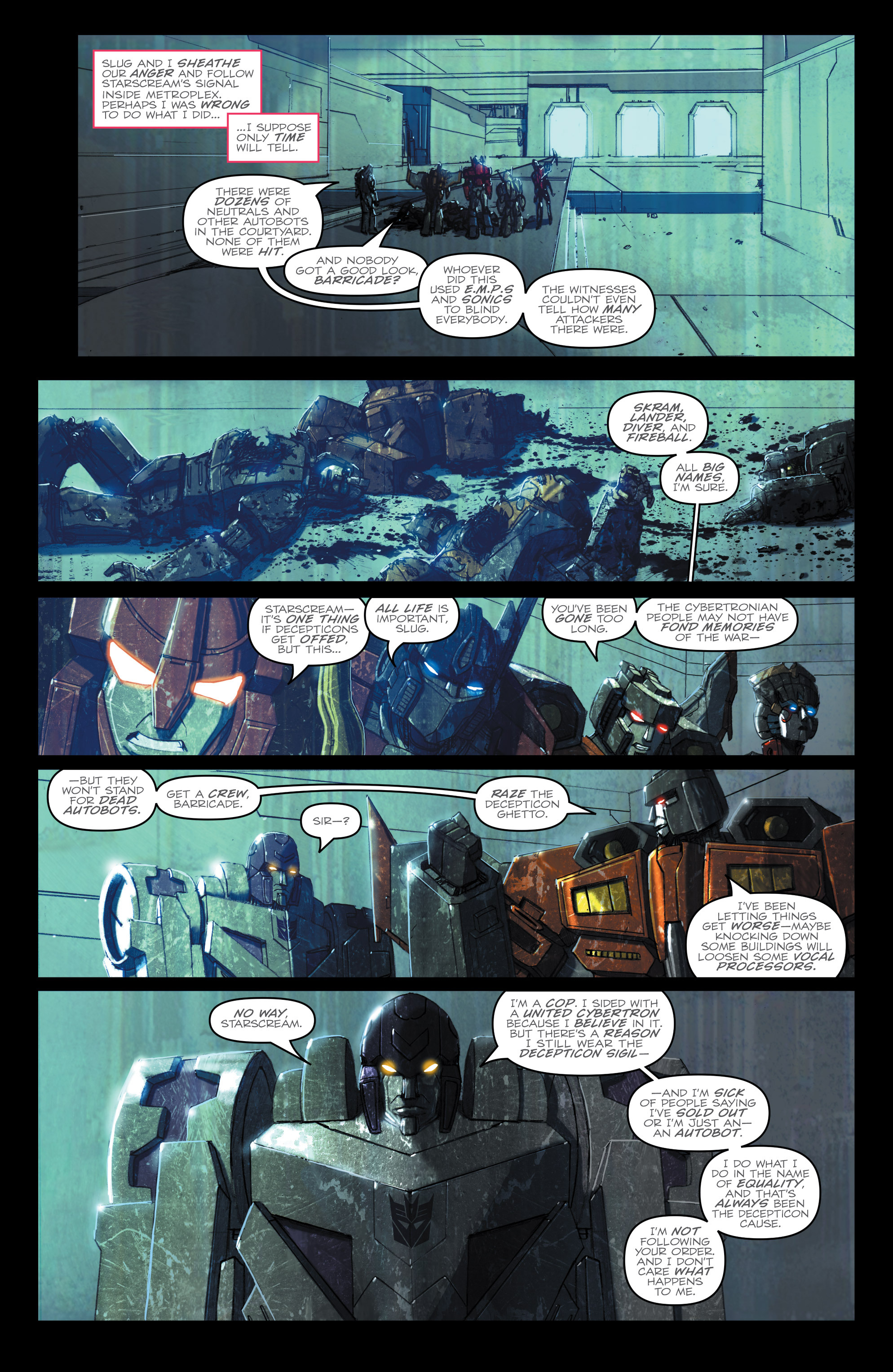 Read online The Transformers: Punishment comic -  Issue # Full - 35