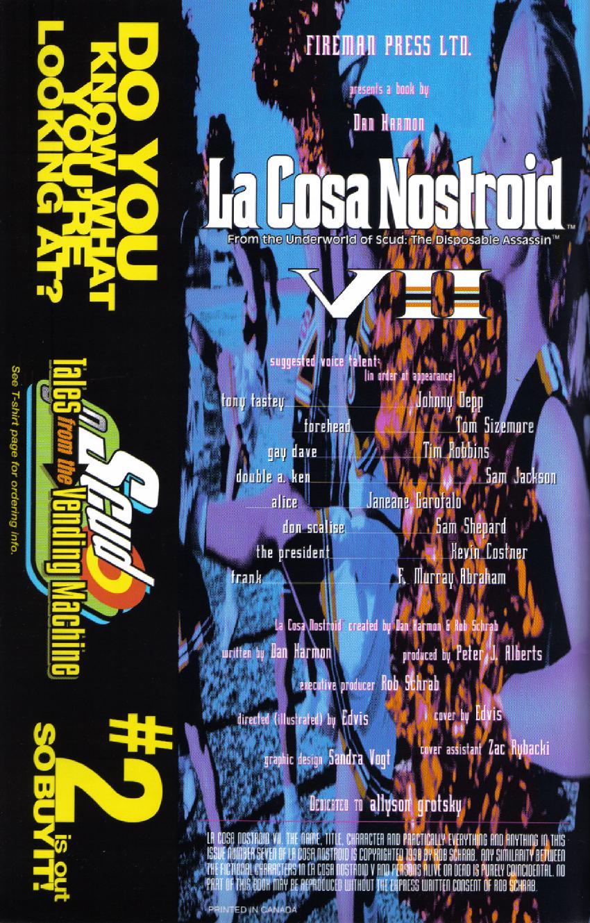 Read online La Cosa Nostroid comic -  Issue #7 - 2