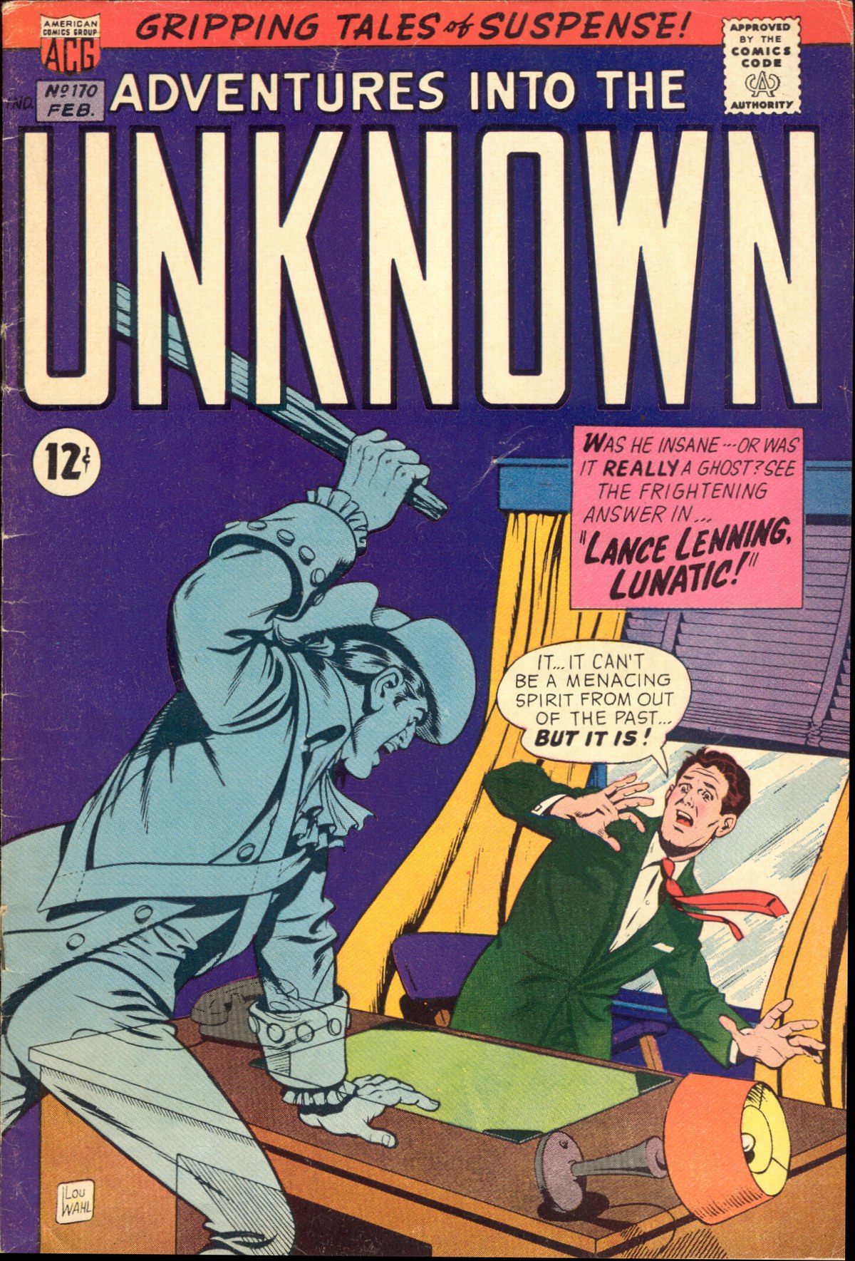 Read online Adventures Into The Unknown comic -  Issue #170 - 1