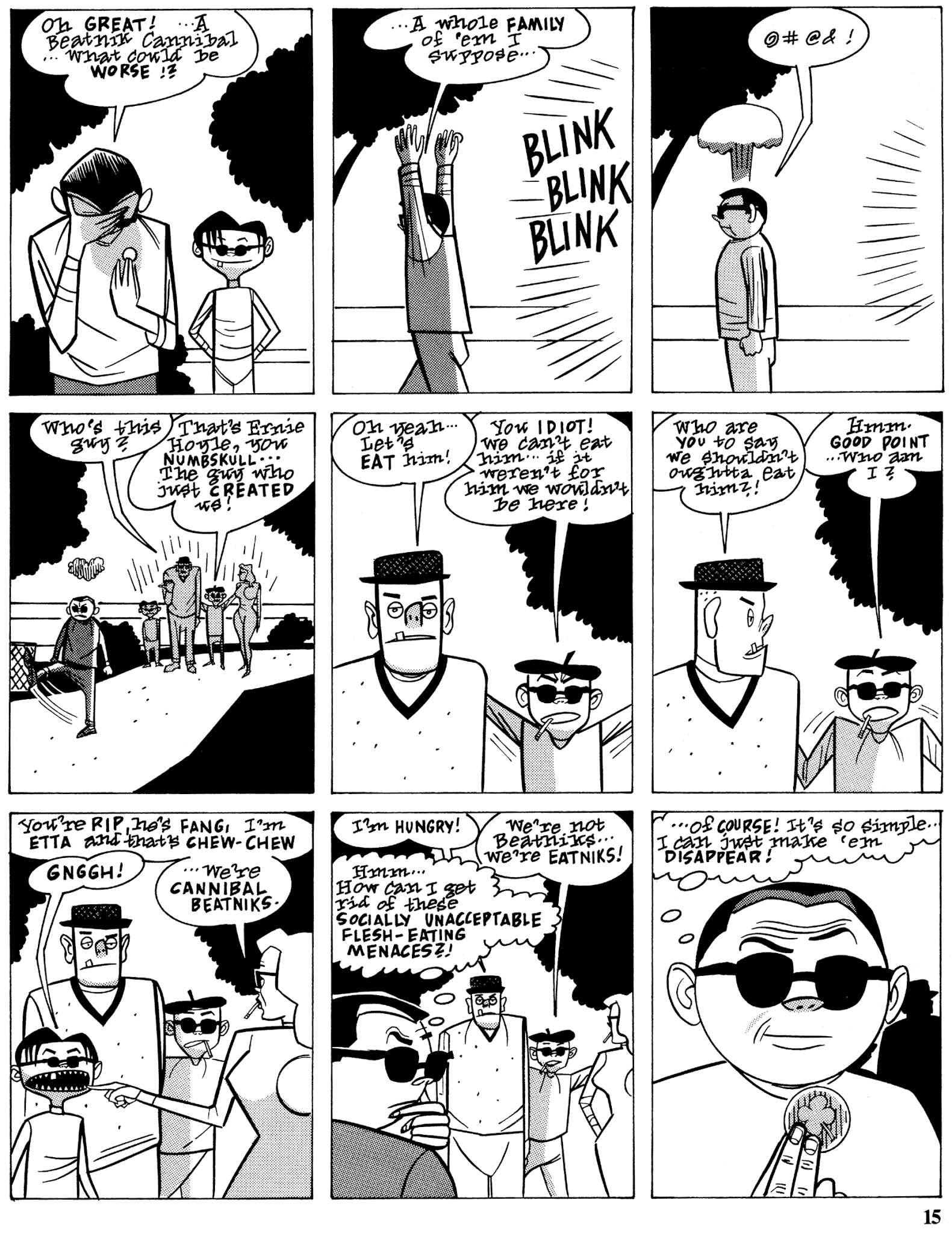 Read online Lloyd Llewellyn comic -  Issue #5 - 17
