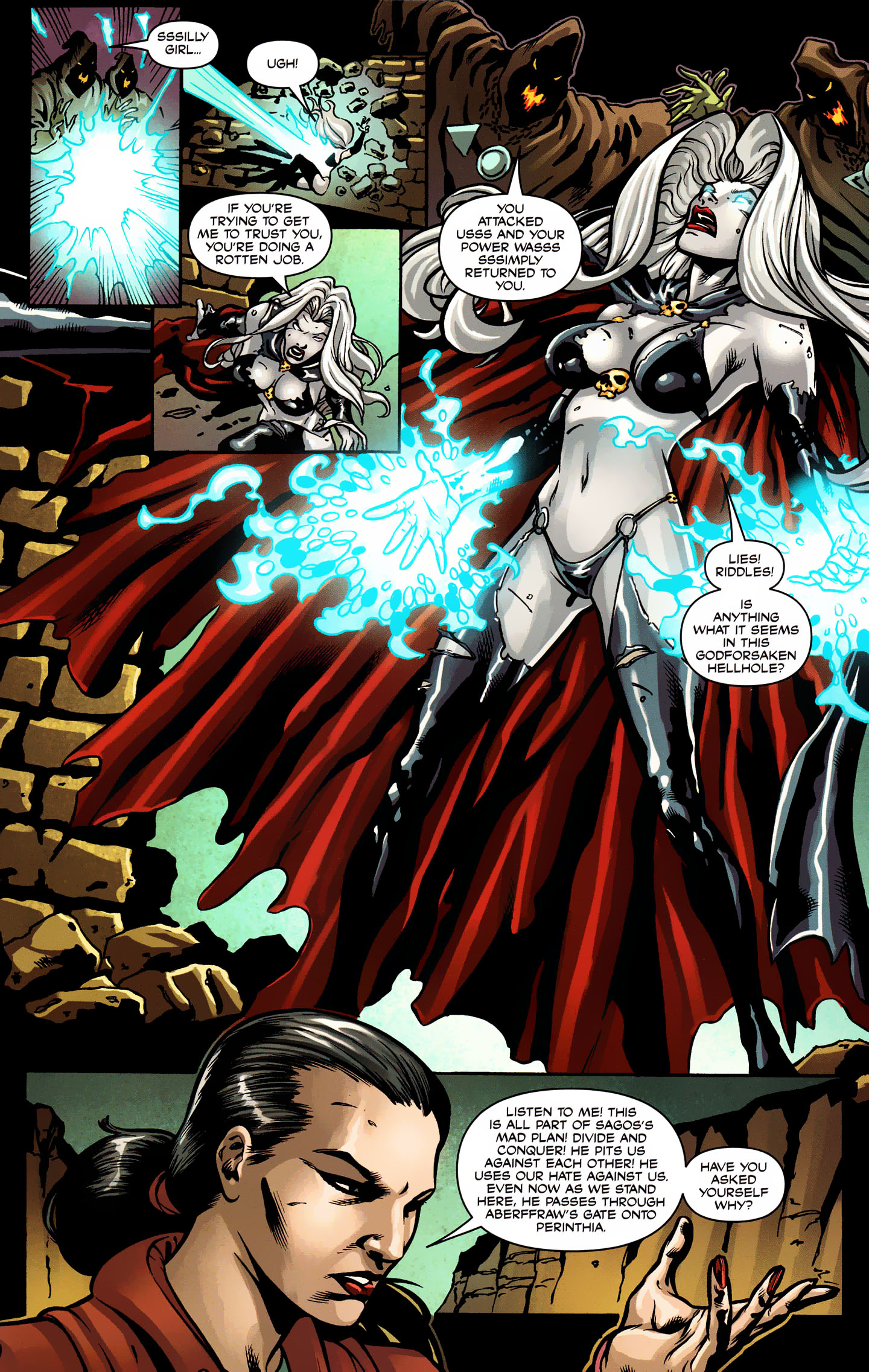 Read online Lady Death: Origins - Cursed comic -  Issue #1 - 26