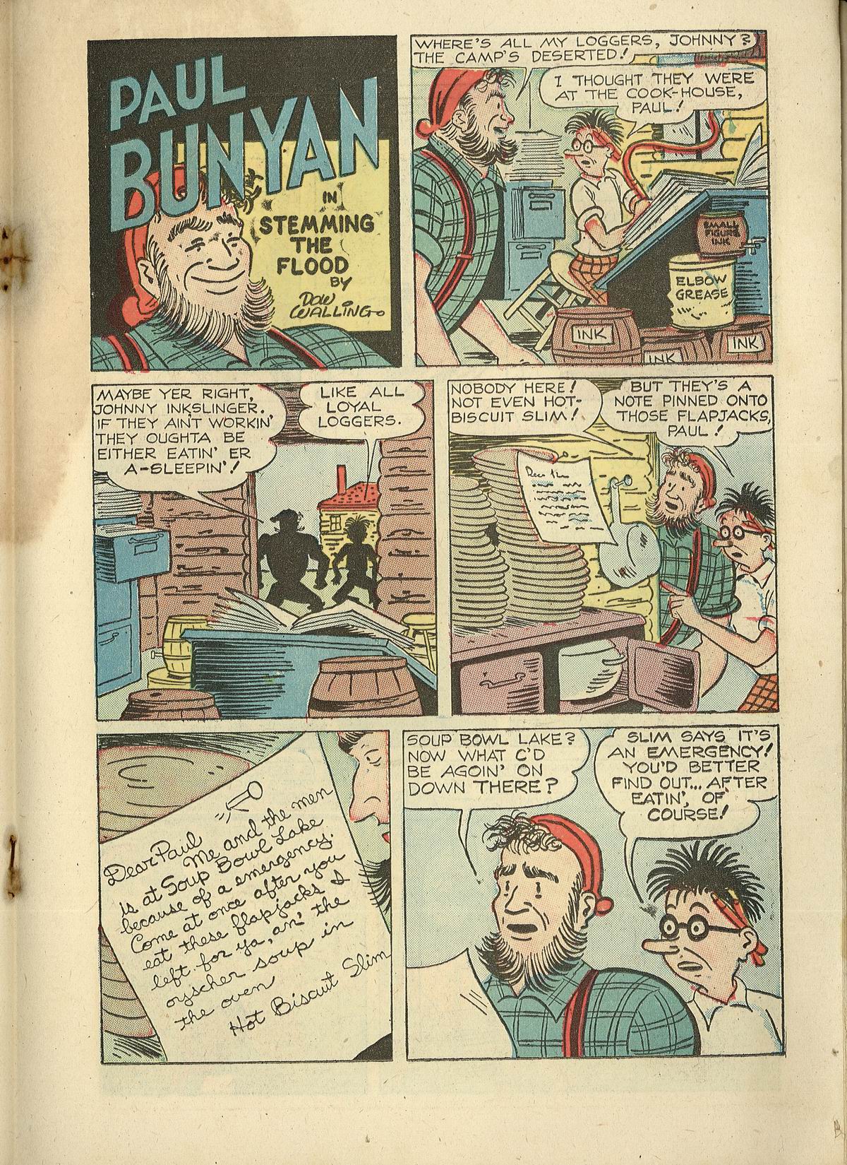 Read online Blondie Comics (1947) comic -  Issue #12 - 21
