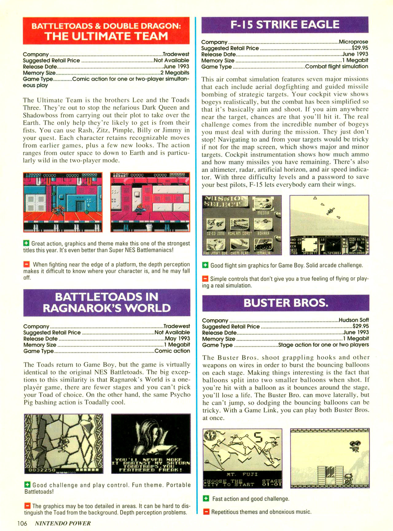 Read online Nintendo Power comic -  Issue #49 - 109