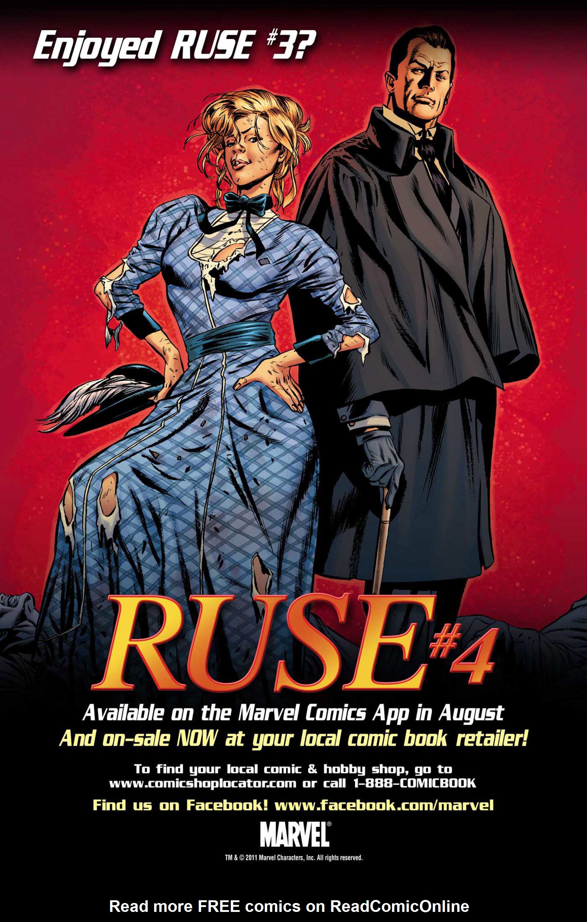 Read online Ruse (2011) comic -  Issue #3 - 26