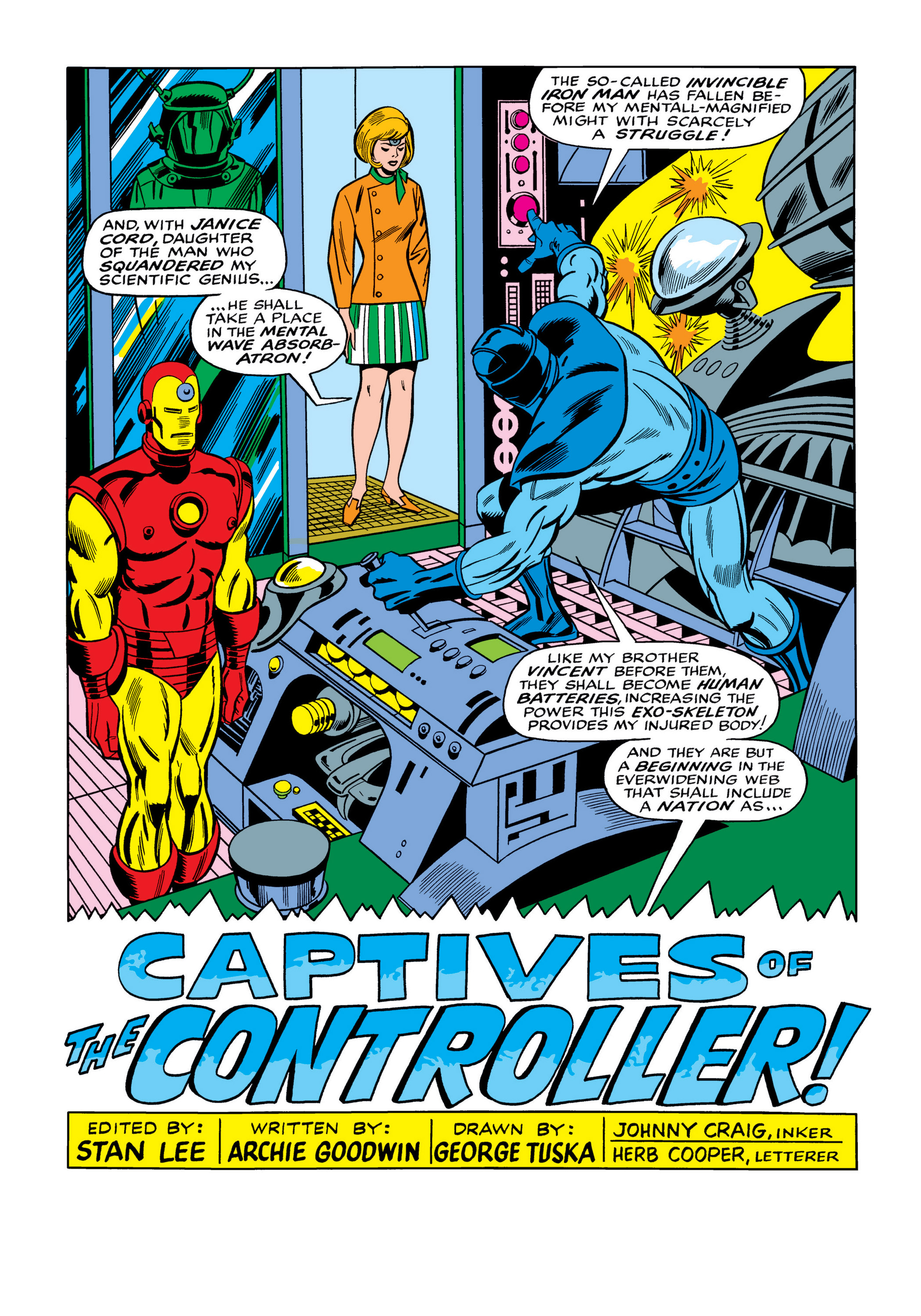 Read online Marvel Masterworks: The Invincible Iron Man comic -  Issue # TPB 5 (Part 3) - 39