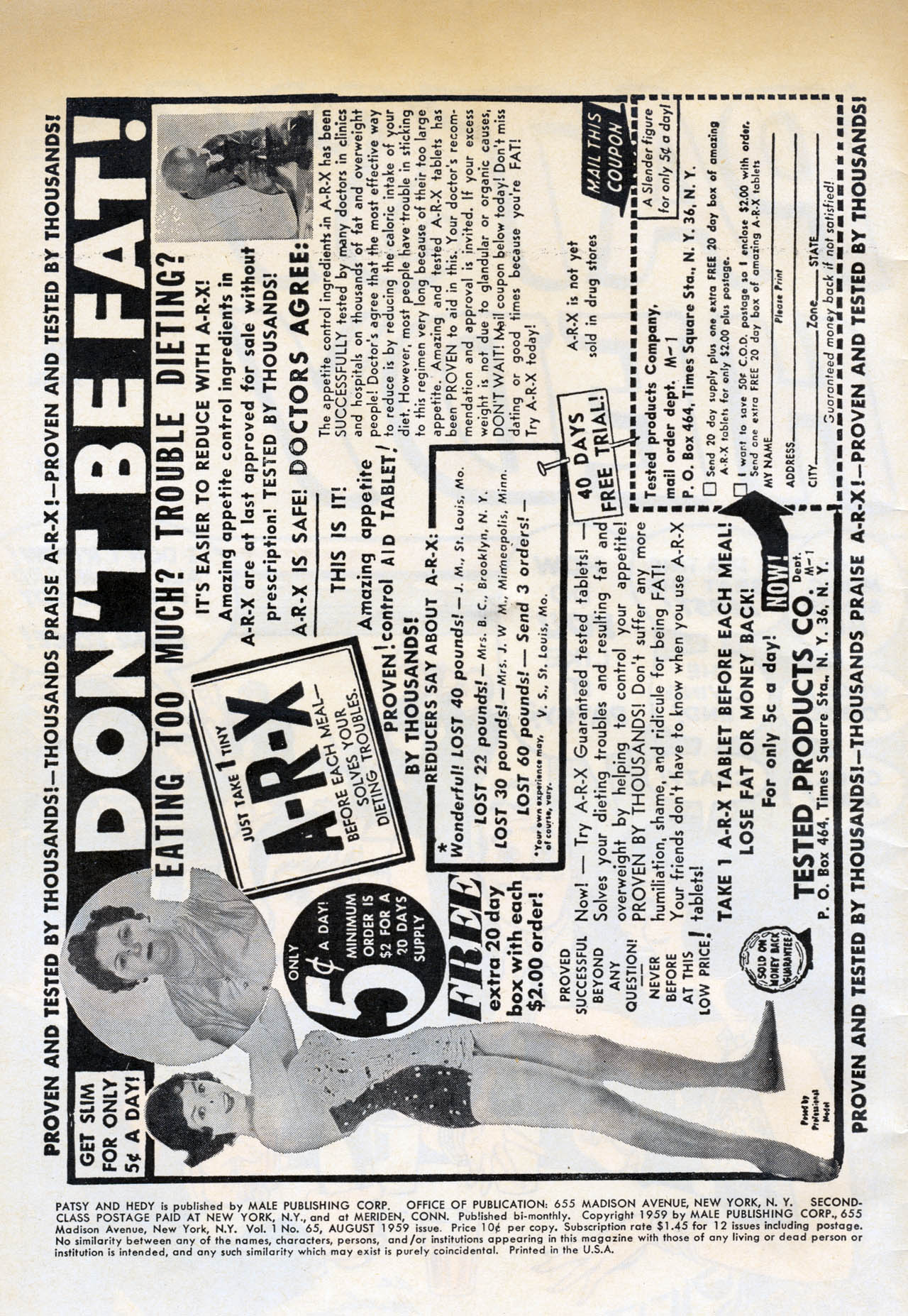 Read online Patsy and Hedy comic -  Issue #65 - 2