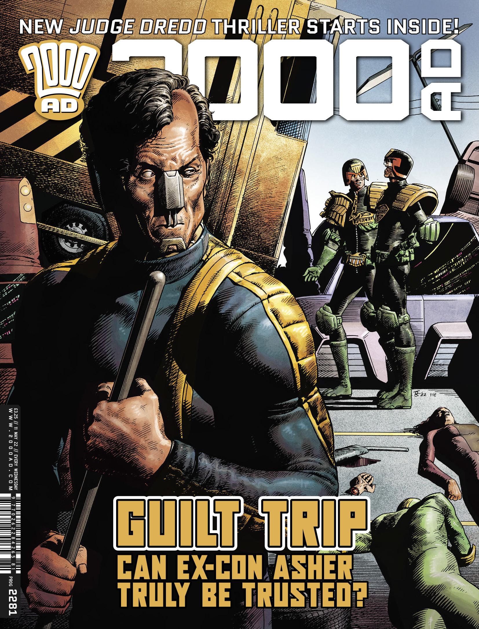 Read online 2000 AD comic -  Issue #2281 - 1