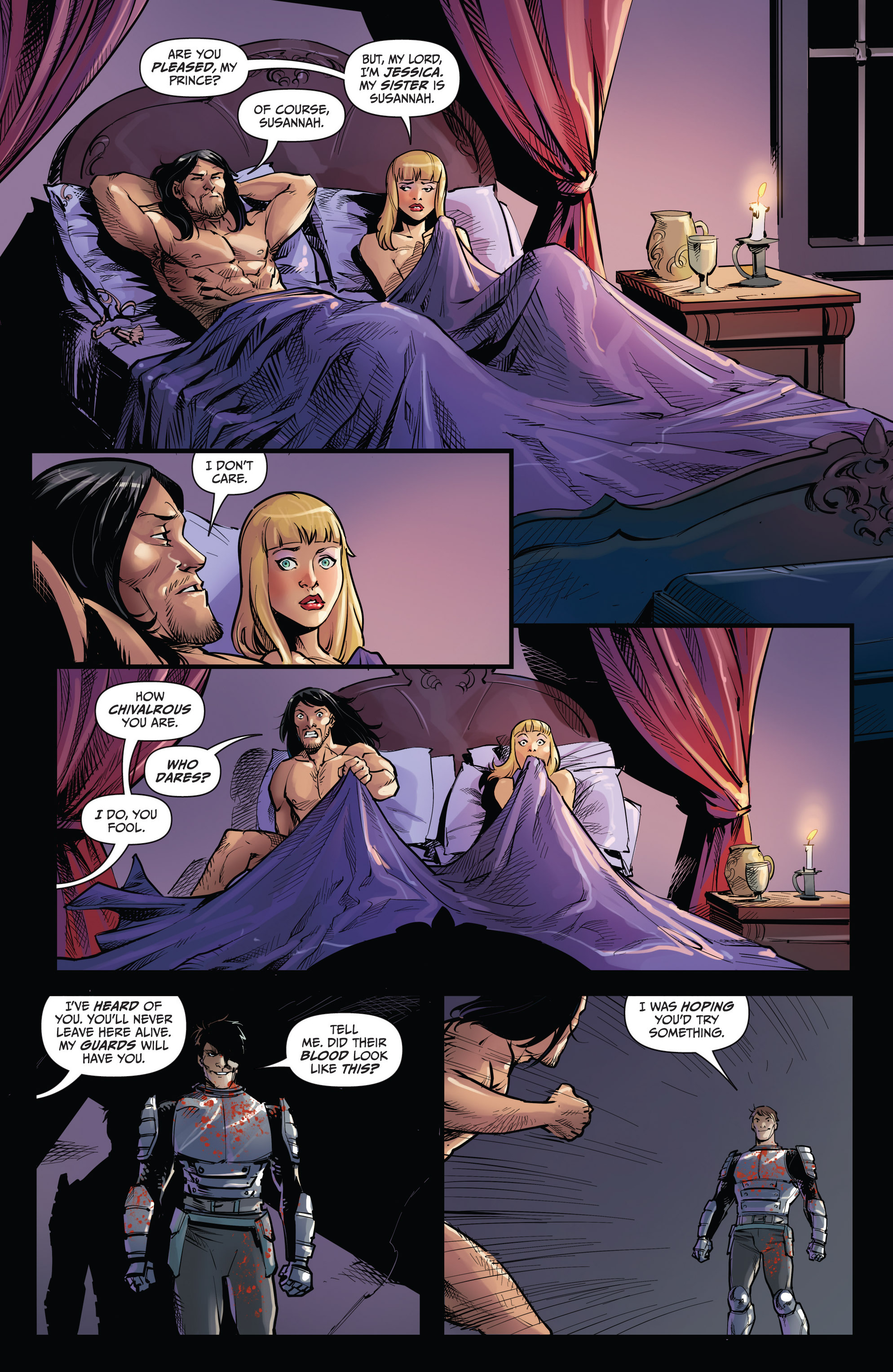 Read online Grimm Fairy Tales vs. Wonderland comic -  Issue #3 - 15