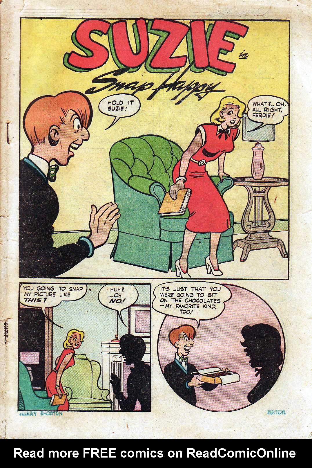 Read online Suzie Comics comic -  Issue #73 - 2