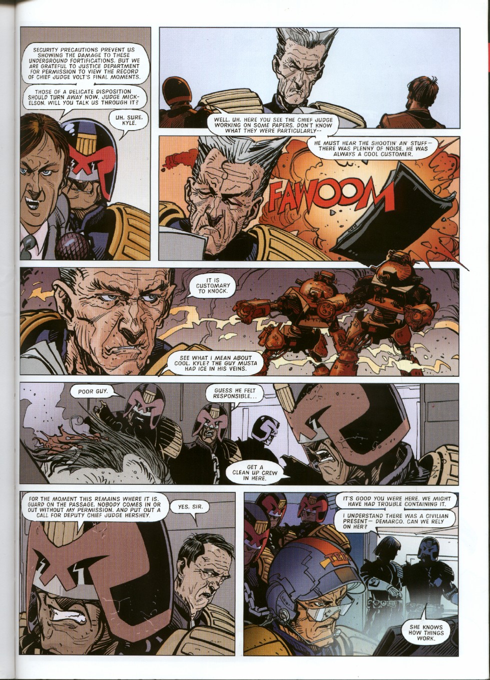 Read online Judge Dredd [Collections - Hamlyn | Mandarin] comic -  Issue # TPB Doomsday For Mega-City One - 125