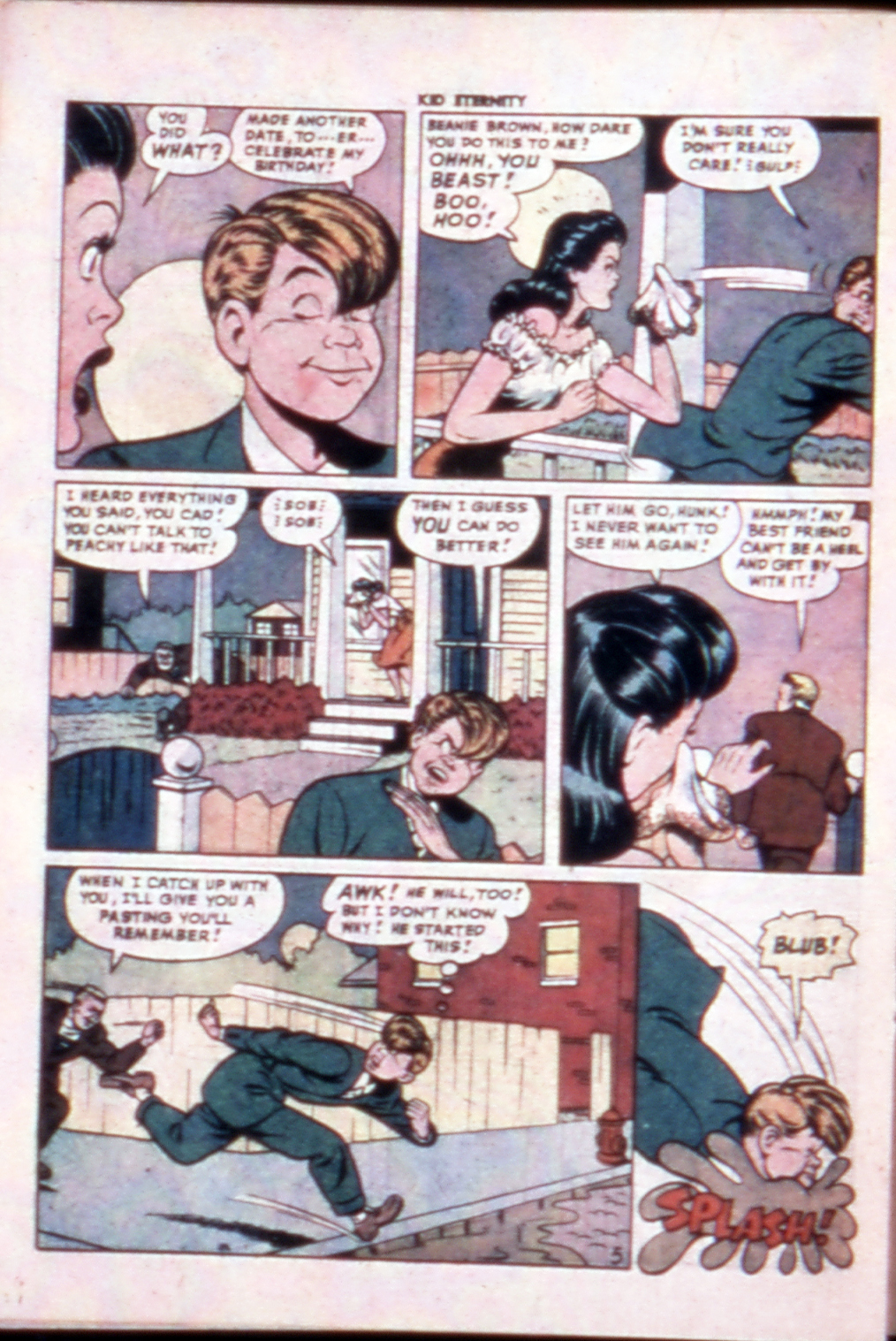 Read online Kid Eternity (1946) comic -  Issue #17 - 20