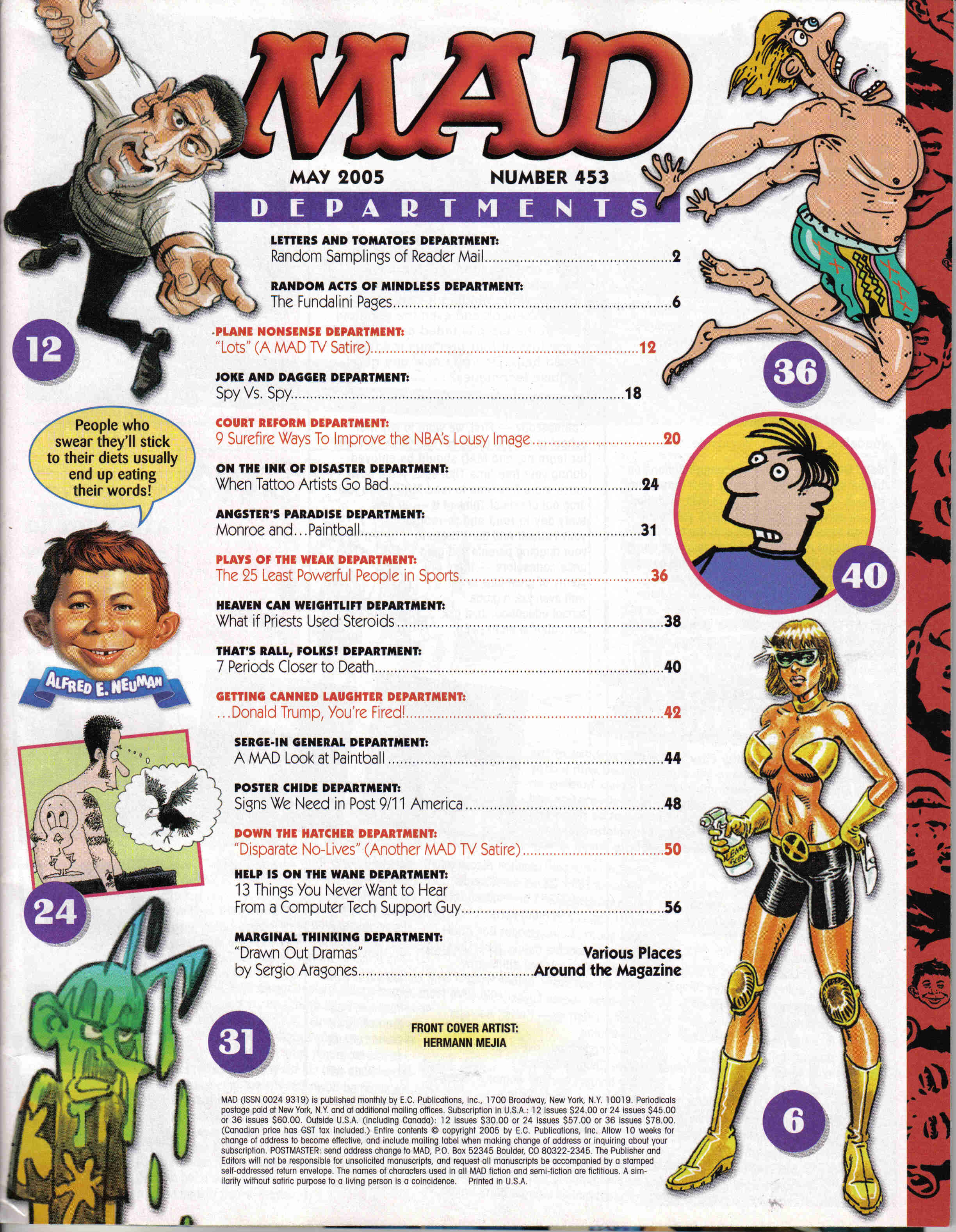 Read online MAD comic -  Issue #453 - 2