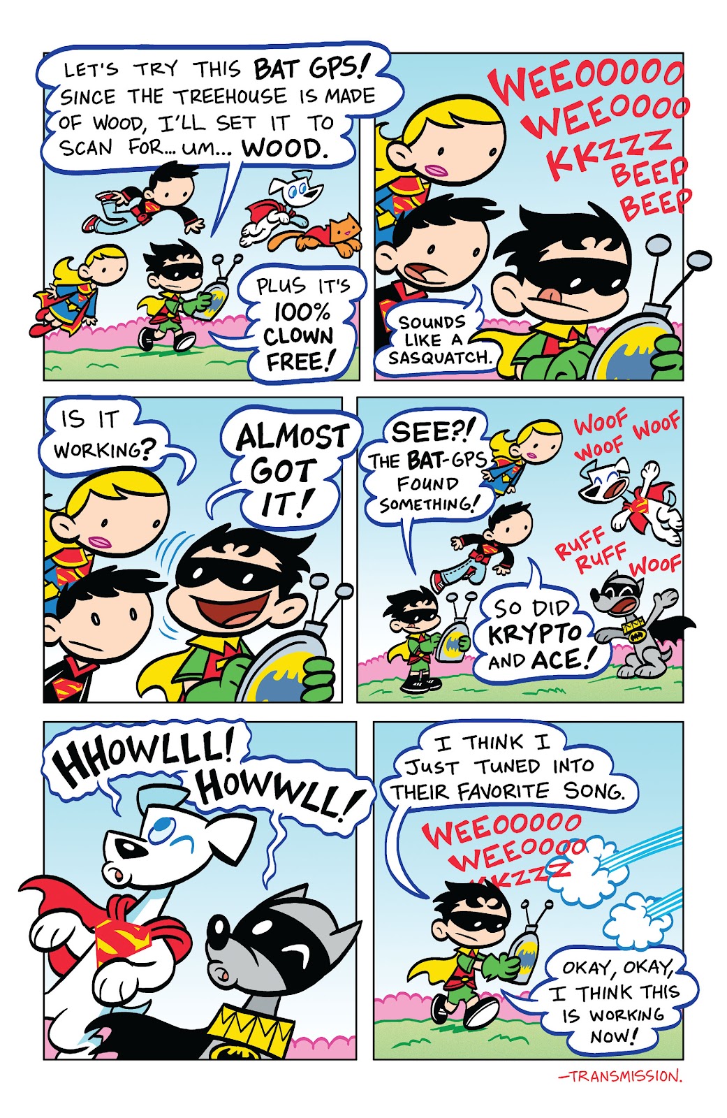 Read online Tiny Titans Return To the Treehouse comic Issue 1