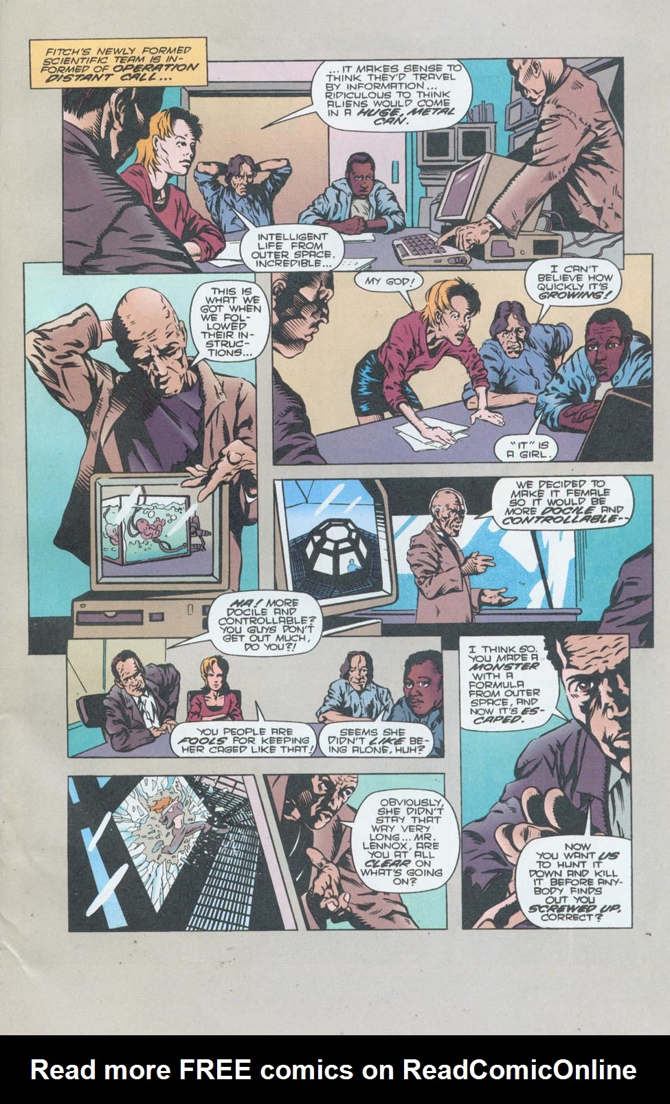 Read online Species comic -  Issue #2 - 8