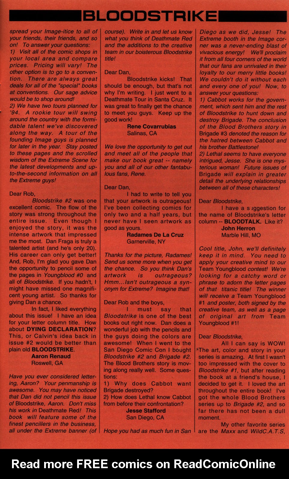 Read online Bloodstrike (1993) comic -  Issue #4 - 27