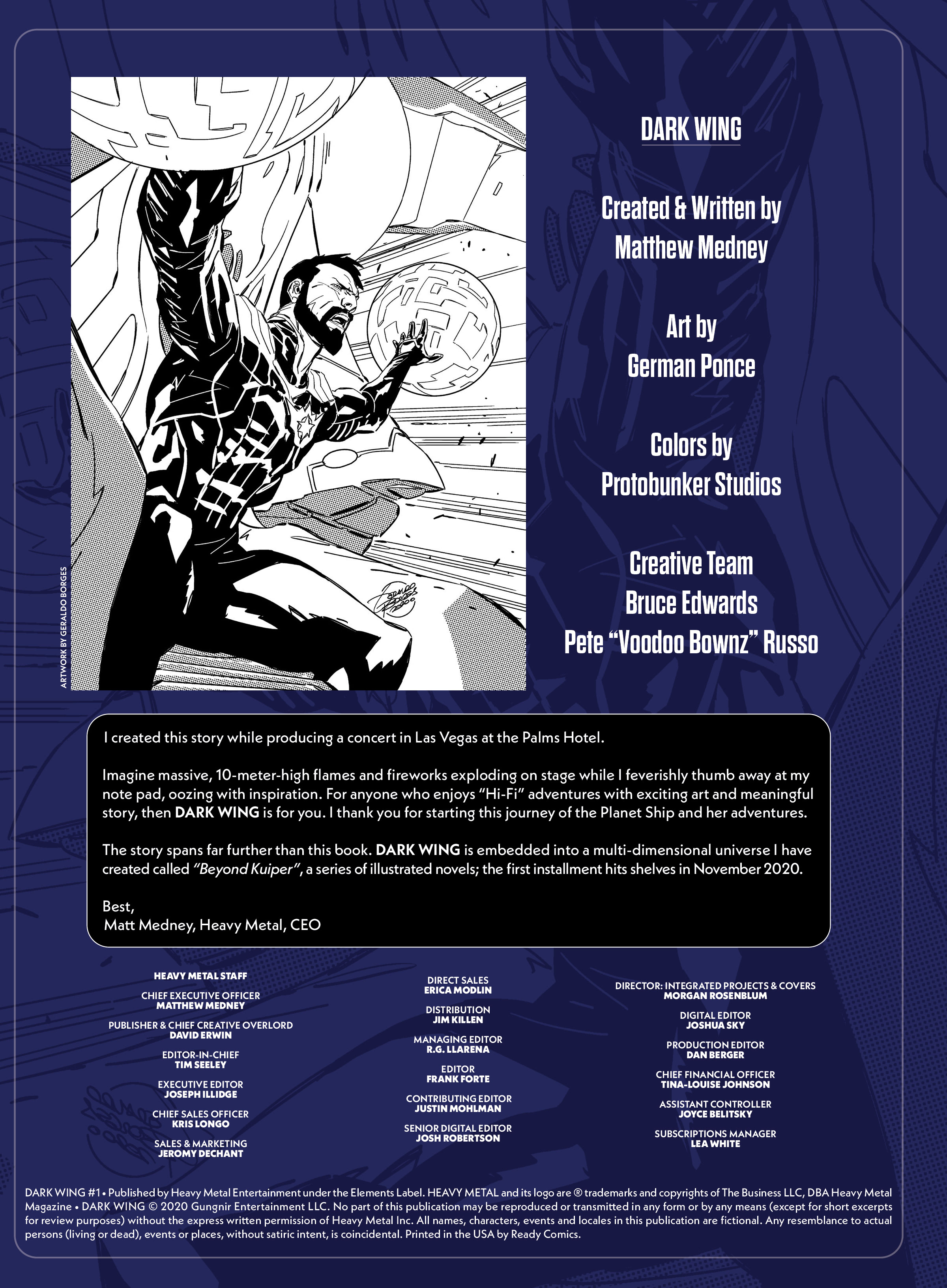 Read online Dark Wing comic -  Issue #1 - 2