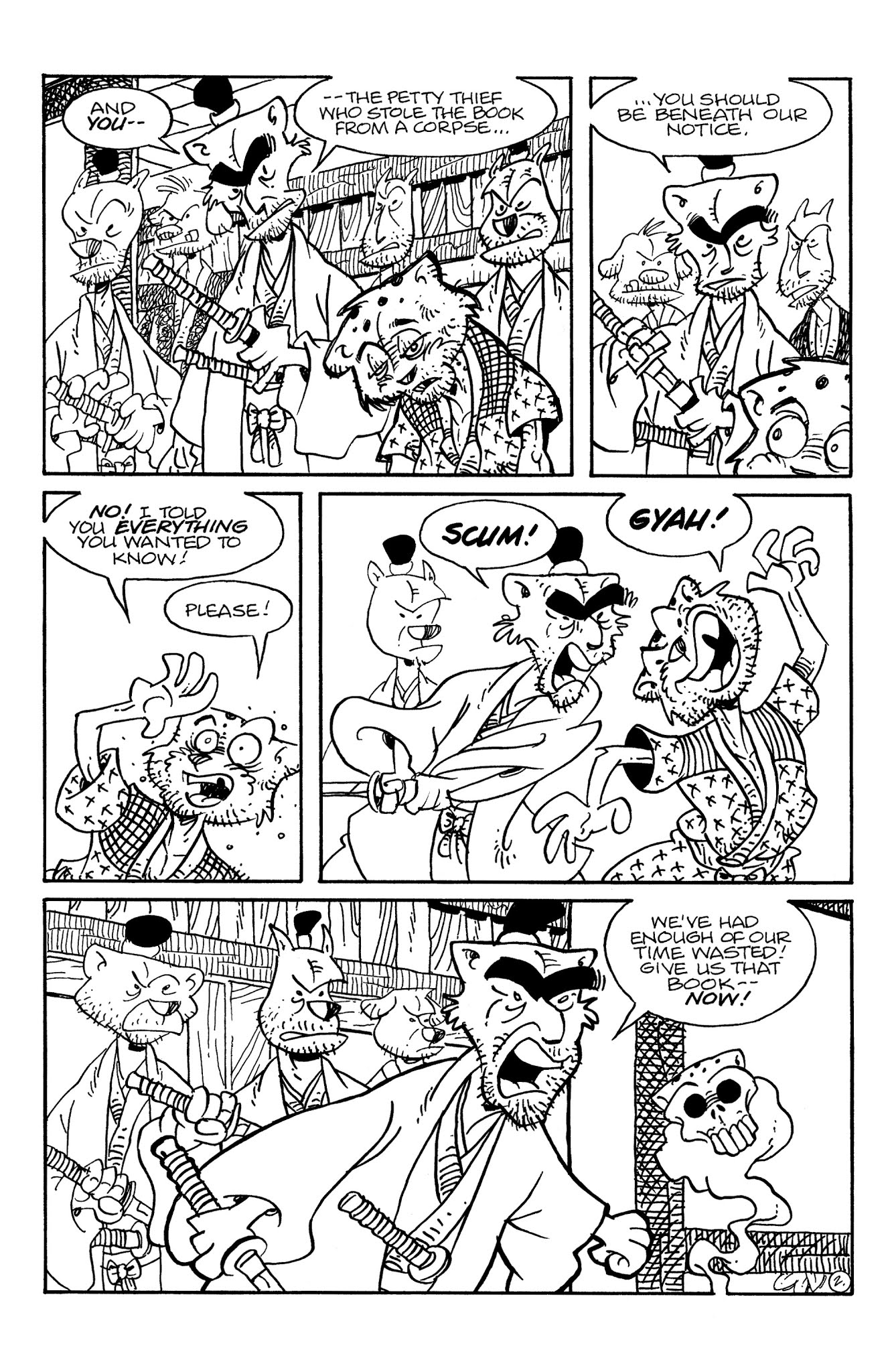 Read online Usagi Yojimbo: The Hidden comic -  Issue #7 - 4