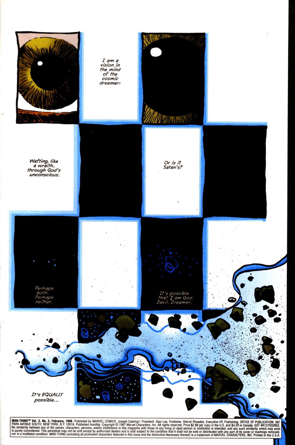 Read online Man-Thing (1997) comic -  Issue #3 - 2